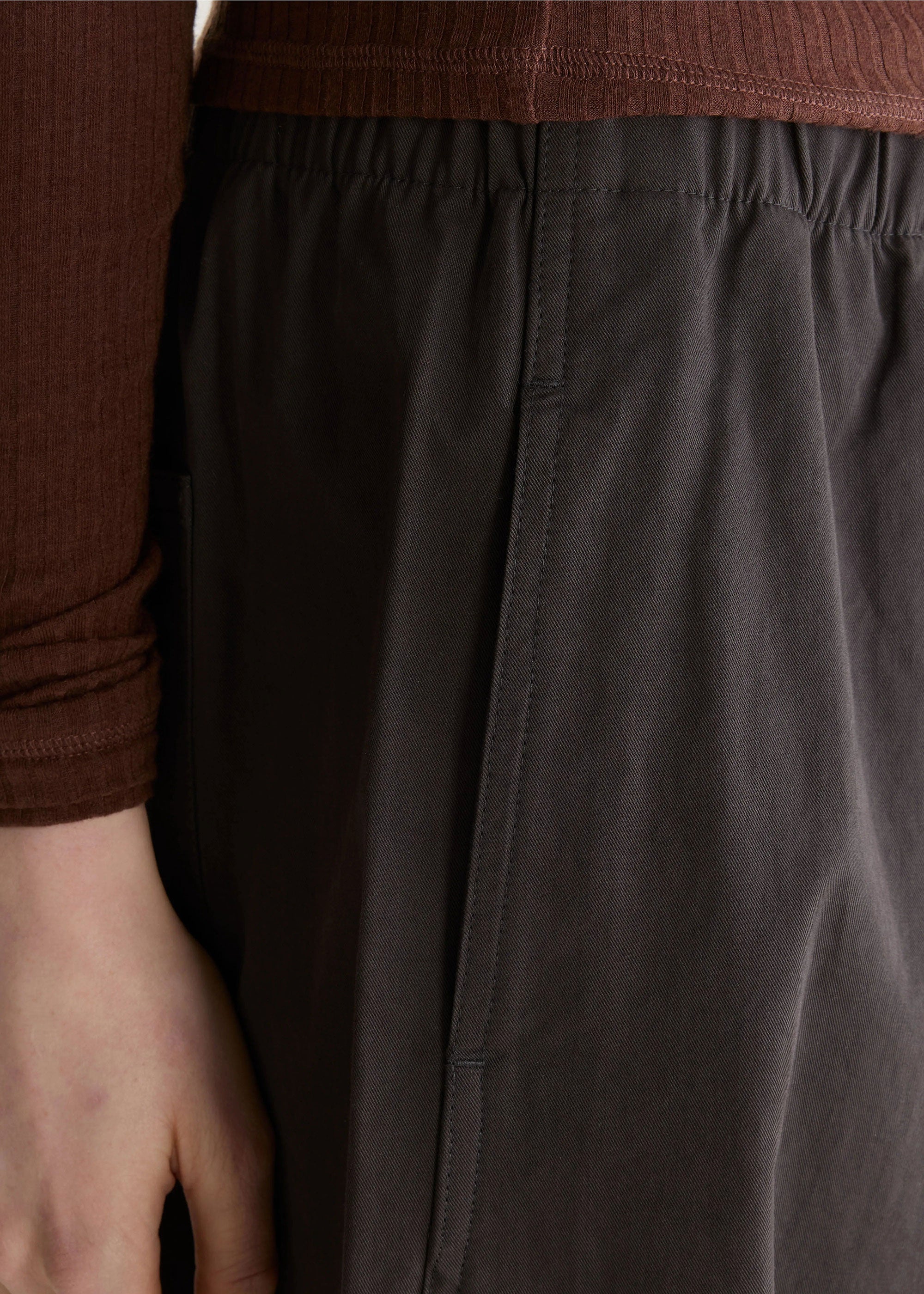 Bellerose Joline Straight Trousers - Dark Roast