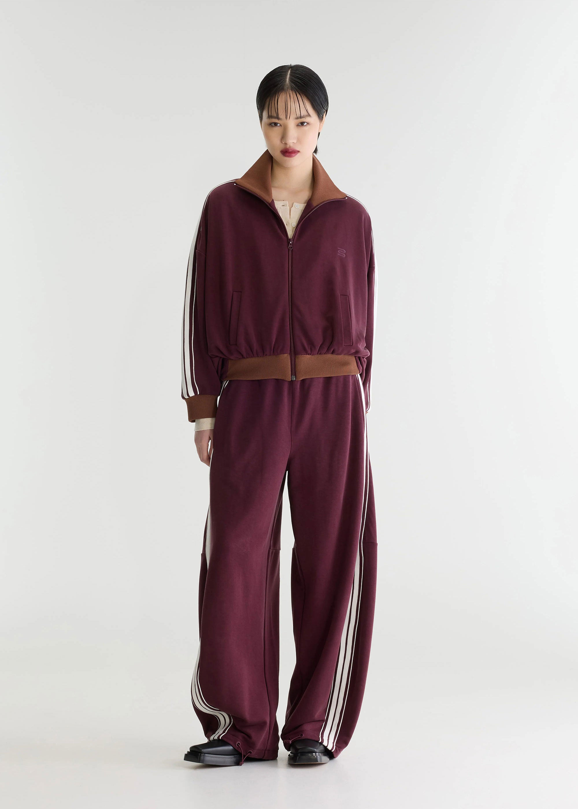 Bellerose Teng Zip-Up Sweatshirt