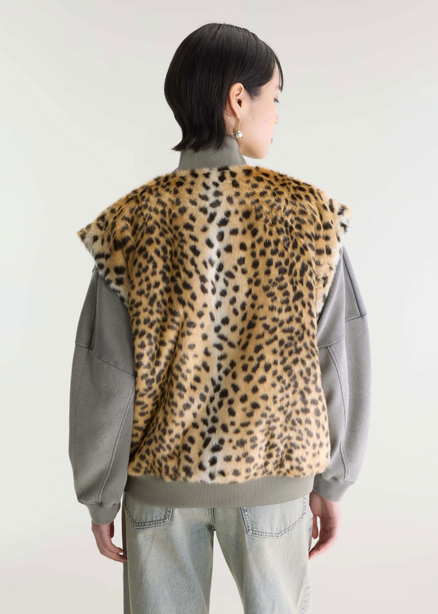 Bellerose Haalo Leopard-Print Bodywarmer