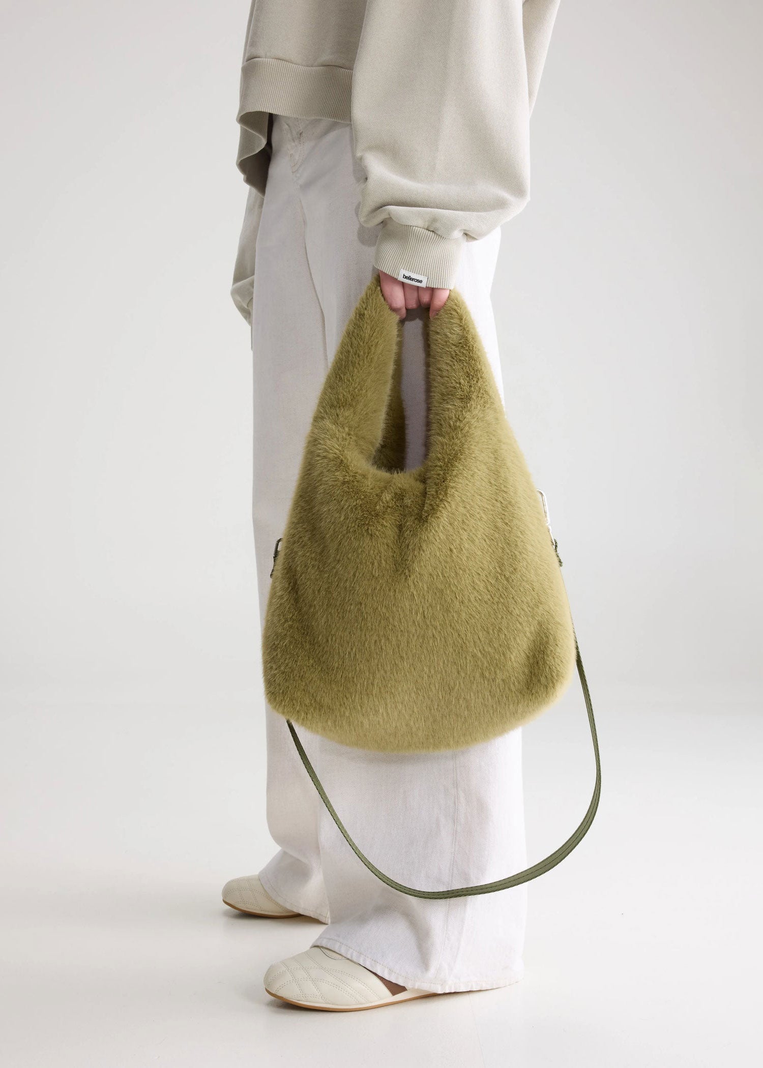 Bellerose Helga Faux-Fur Handbag