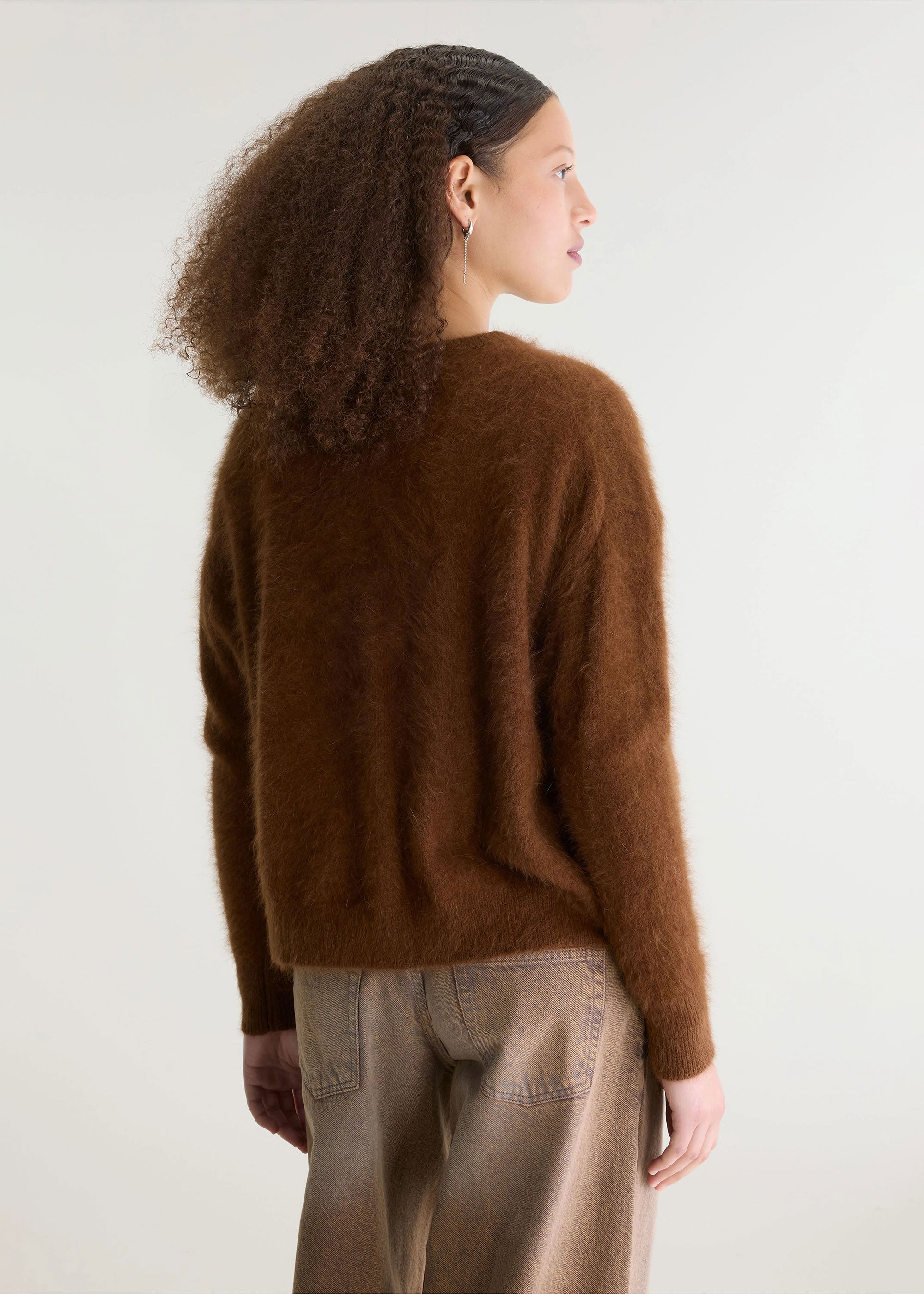 Bellerose Dathan Angora-Blend Cardigan - Bison