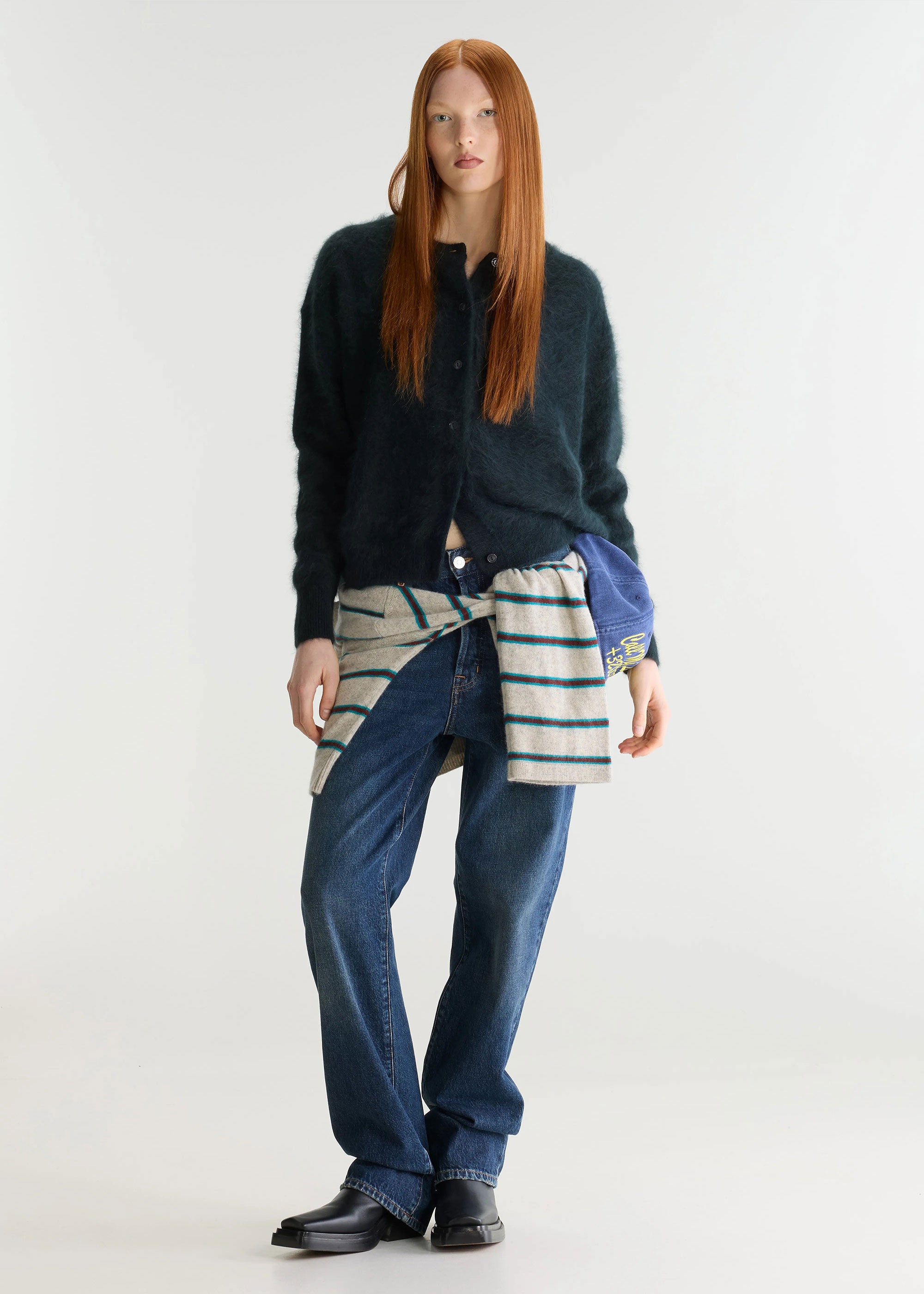 Bellerose Dathan Angora-Blend Cardigan - Jetset