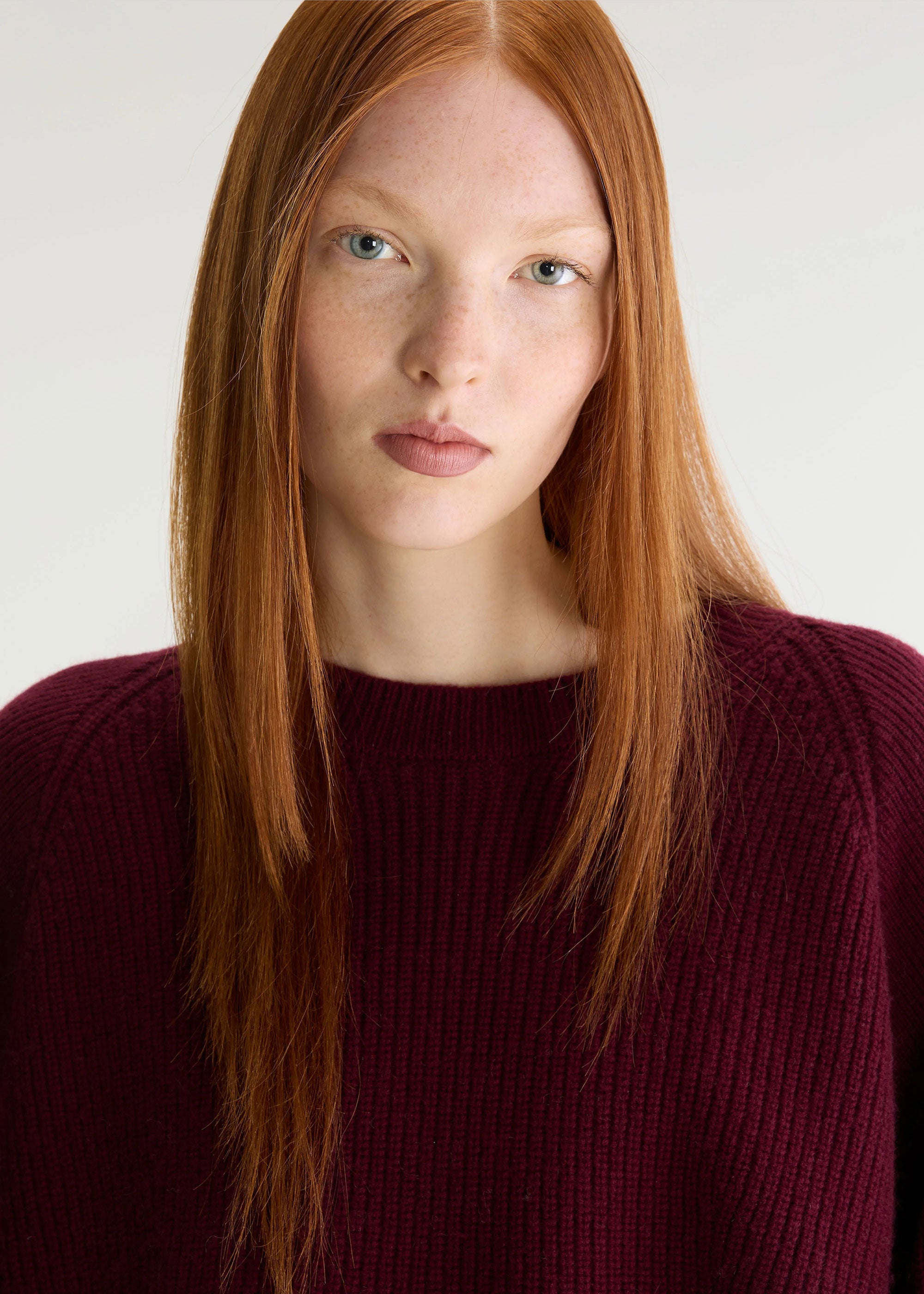 Bellerose Dorou Cropped Crewneck Sweater