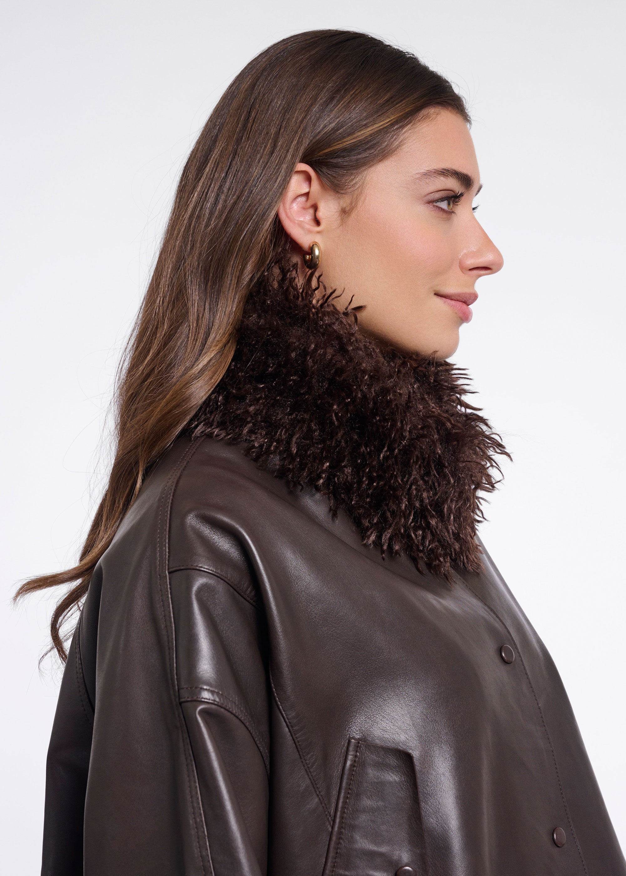Rino & Pelle Banu Scarf - Coffee Roast