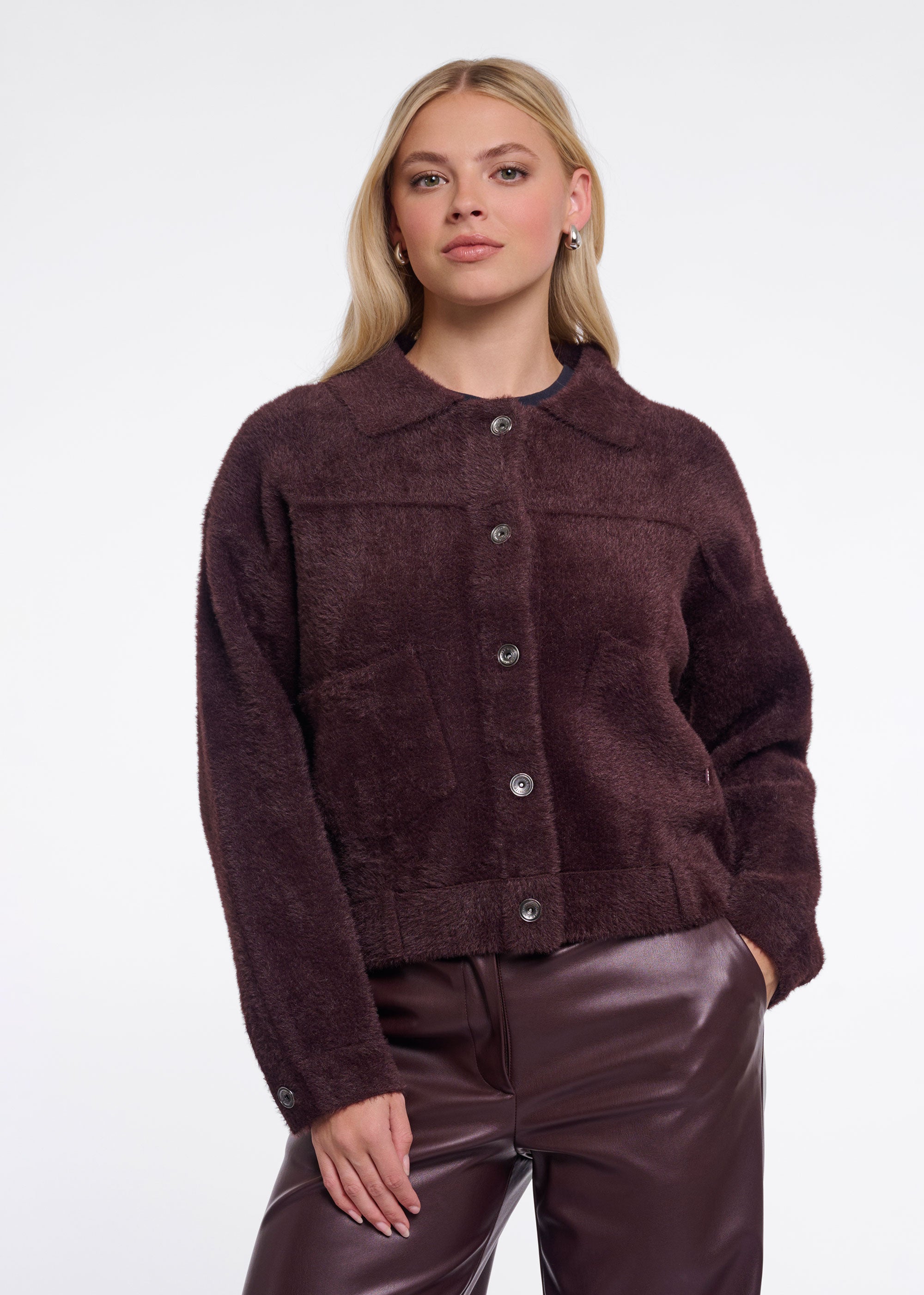 Rino & Pelle Bubbly Jacket - Fudge Cloak