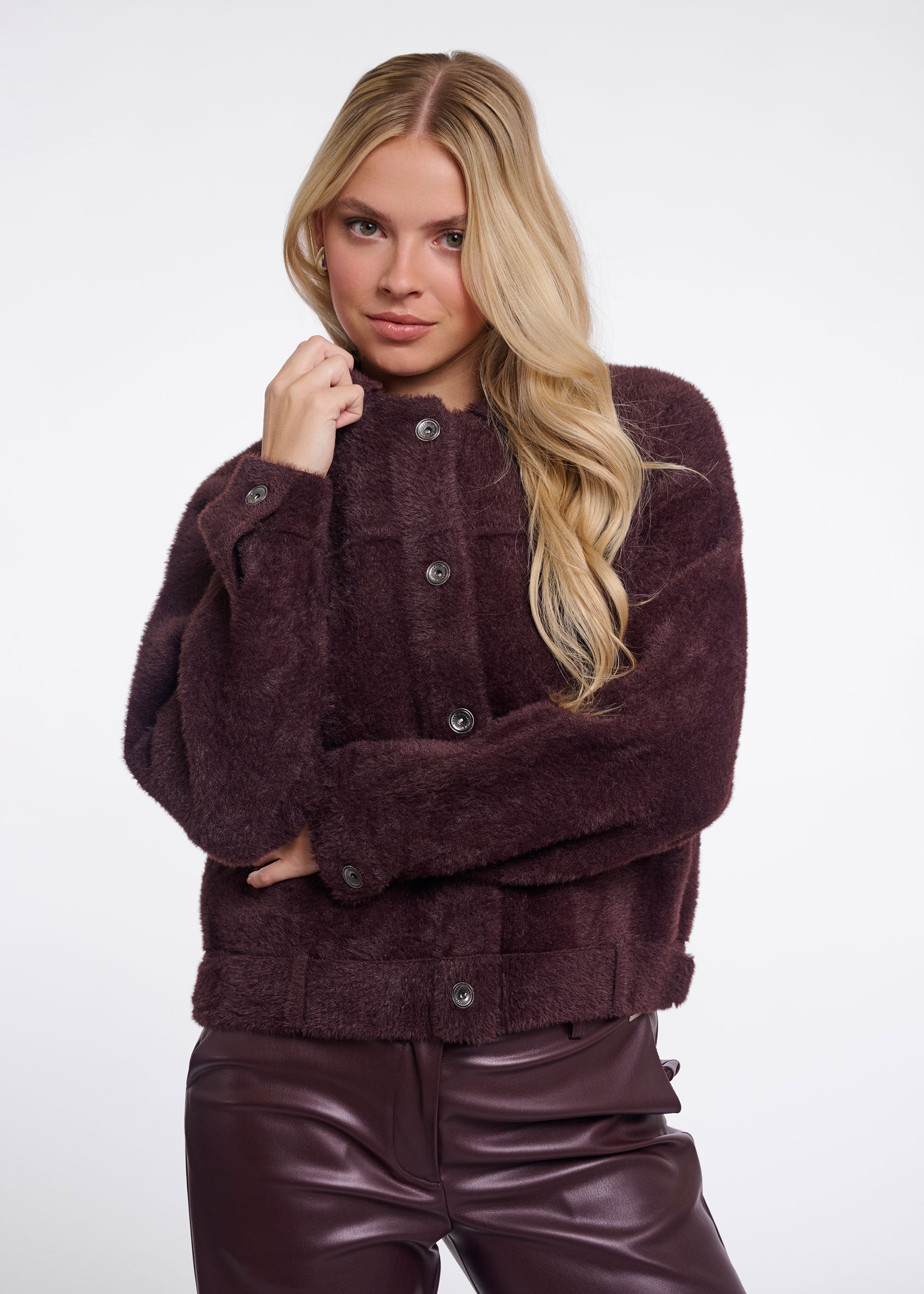 Rino & Pelle Bubbly Jacket - Fudge Cloak