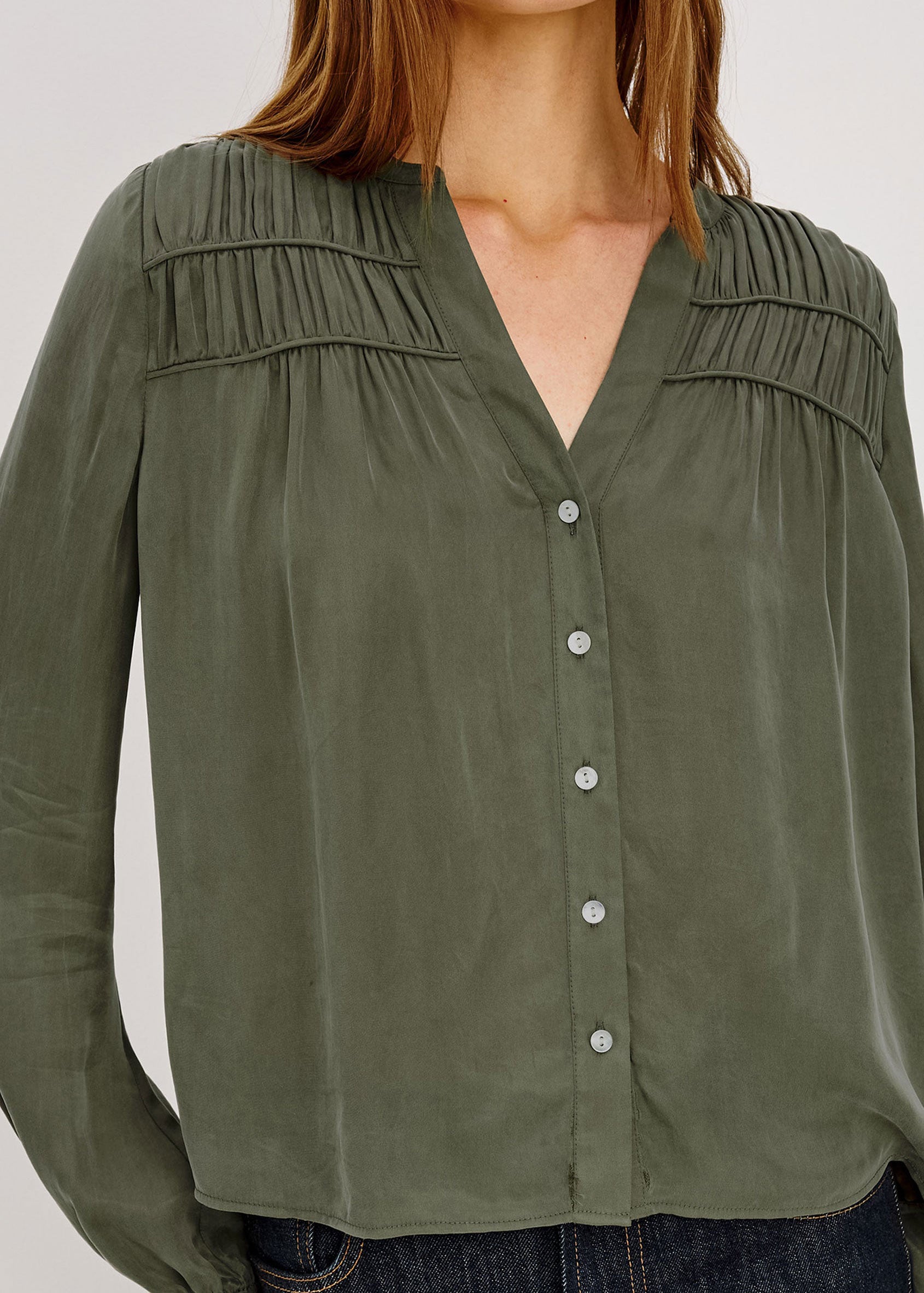 Rails Cadence Shirt - Washed Olive