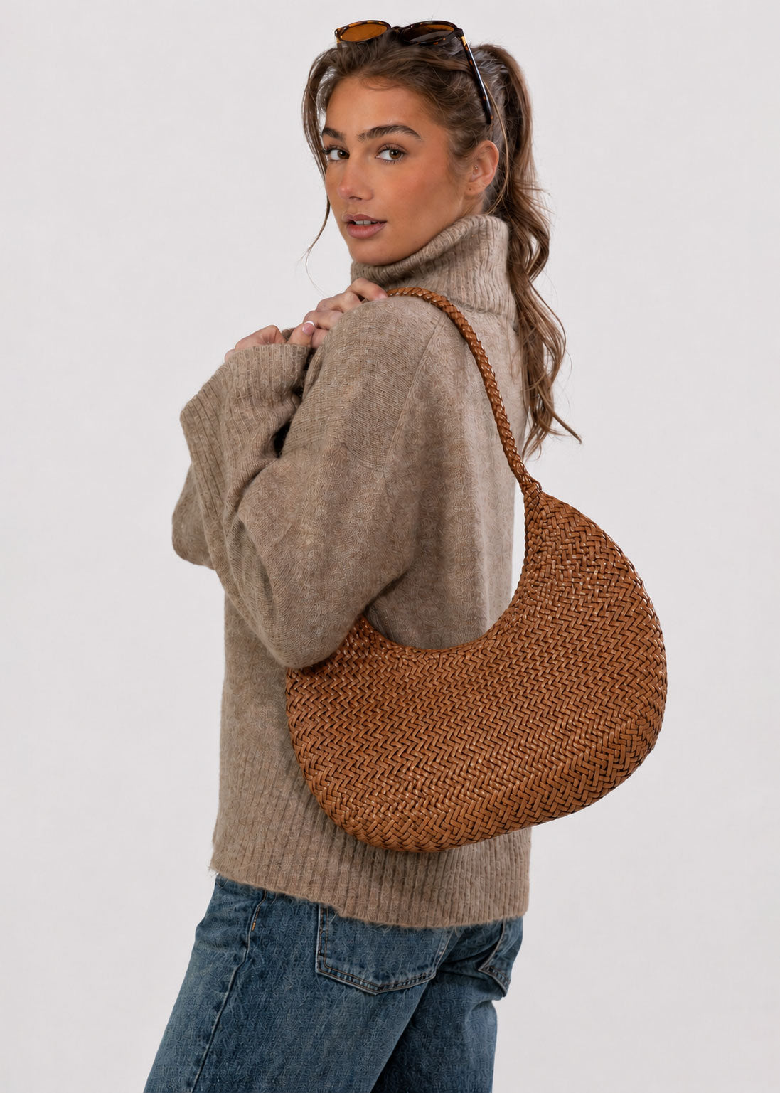 Ellyla Clara Shoulder Bag - Light Tan
