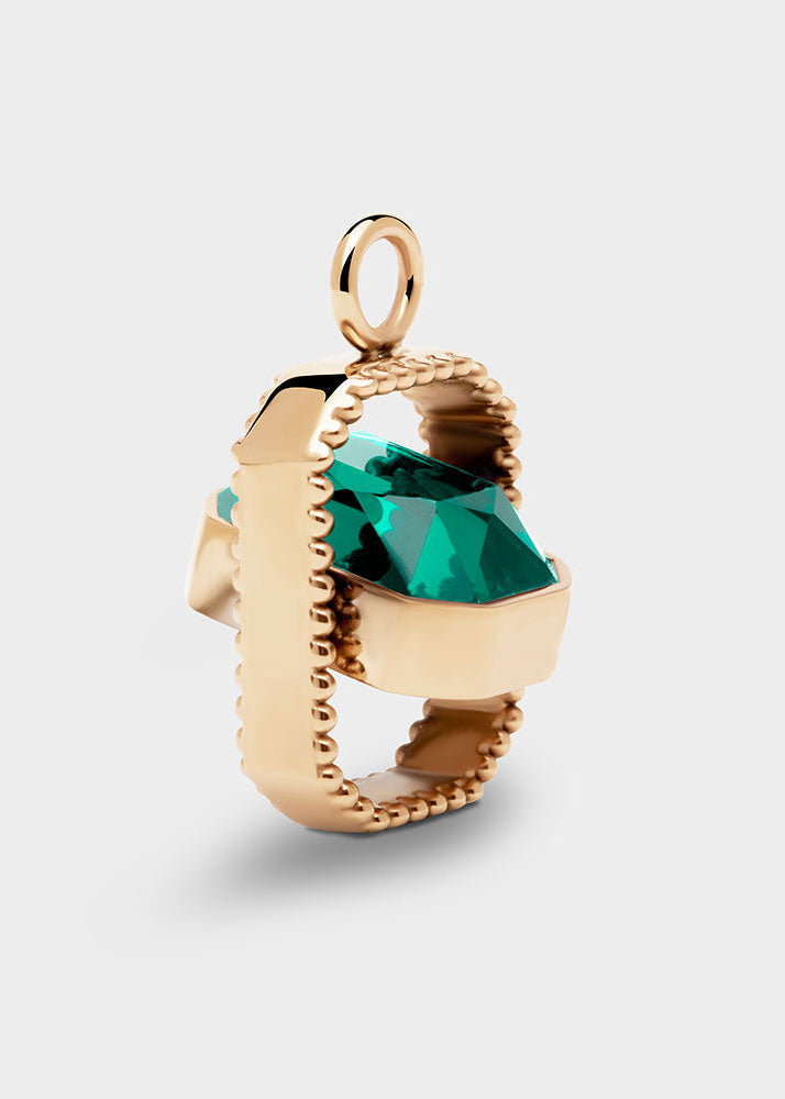 Coluri Talisman Silver Charm - Emerald