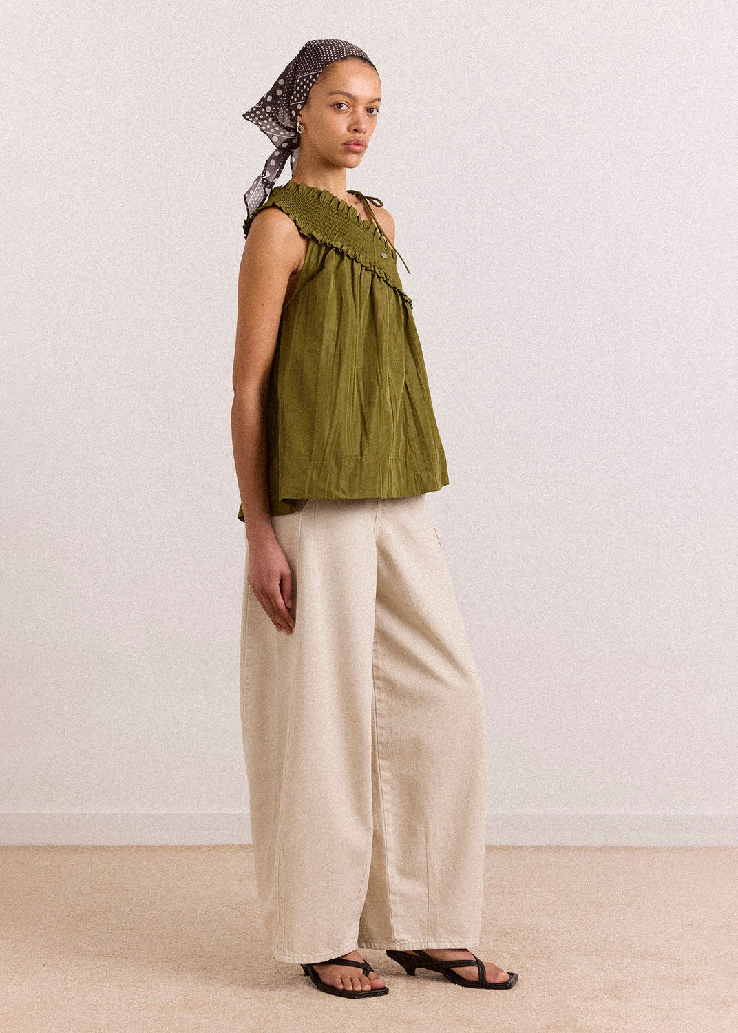 Damson Madder Barrel Erika Jeans - Stone Wash