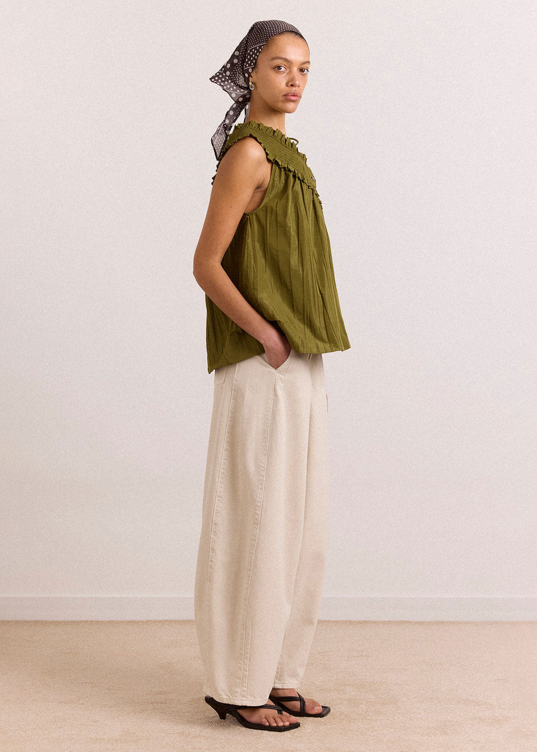 Damson Madder Barrel Erika Jeans - Stone Wash