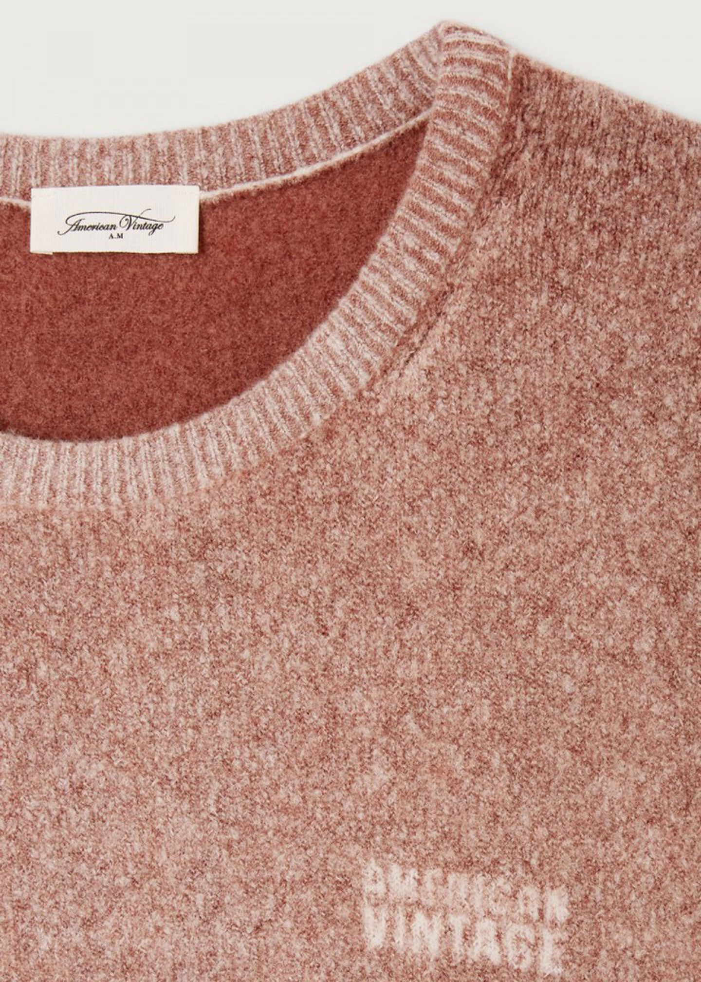 American Vintage Damsville Jumper - Hazelnut Print