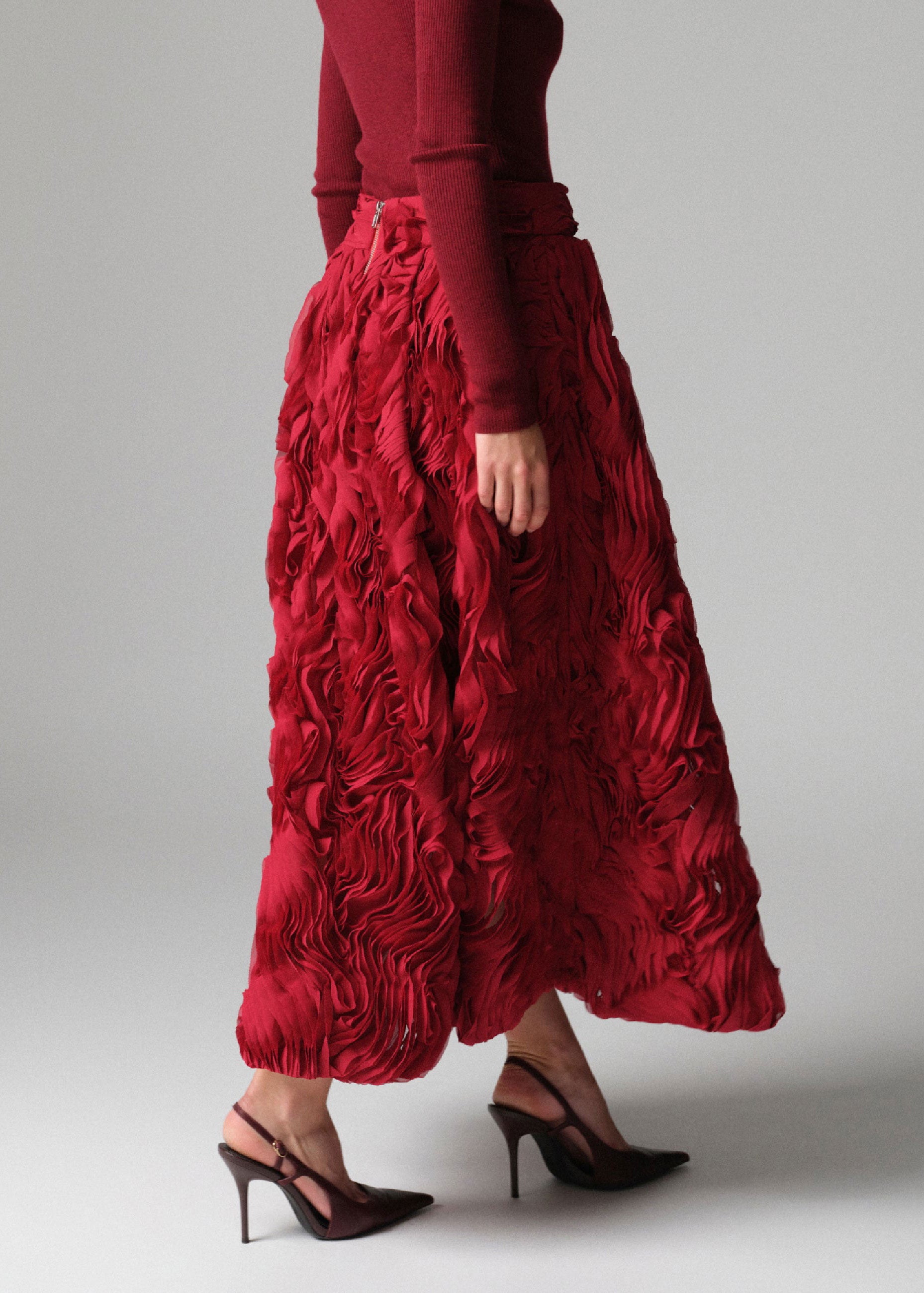DAY Birger et Mikkelsen DAYMaylee Ruffled Lacy Skirt