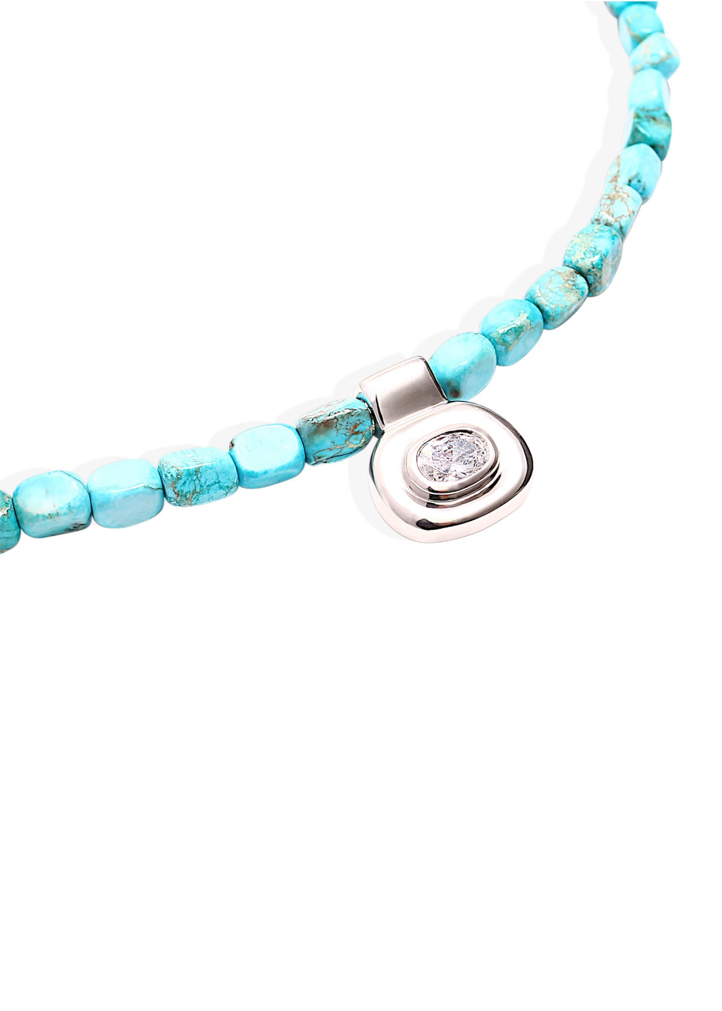 By Alona Dunaway Necklace - Turquoise and Silver