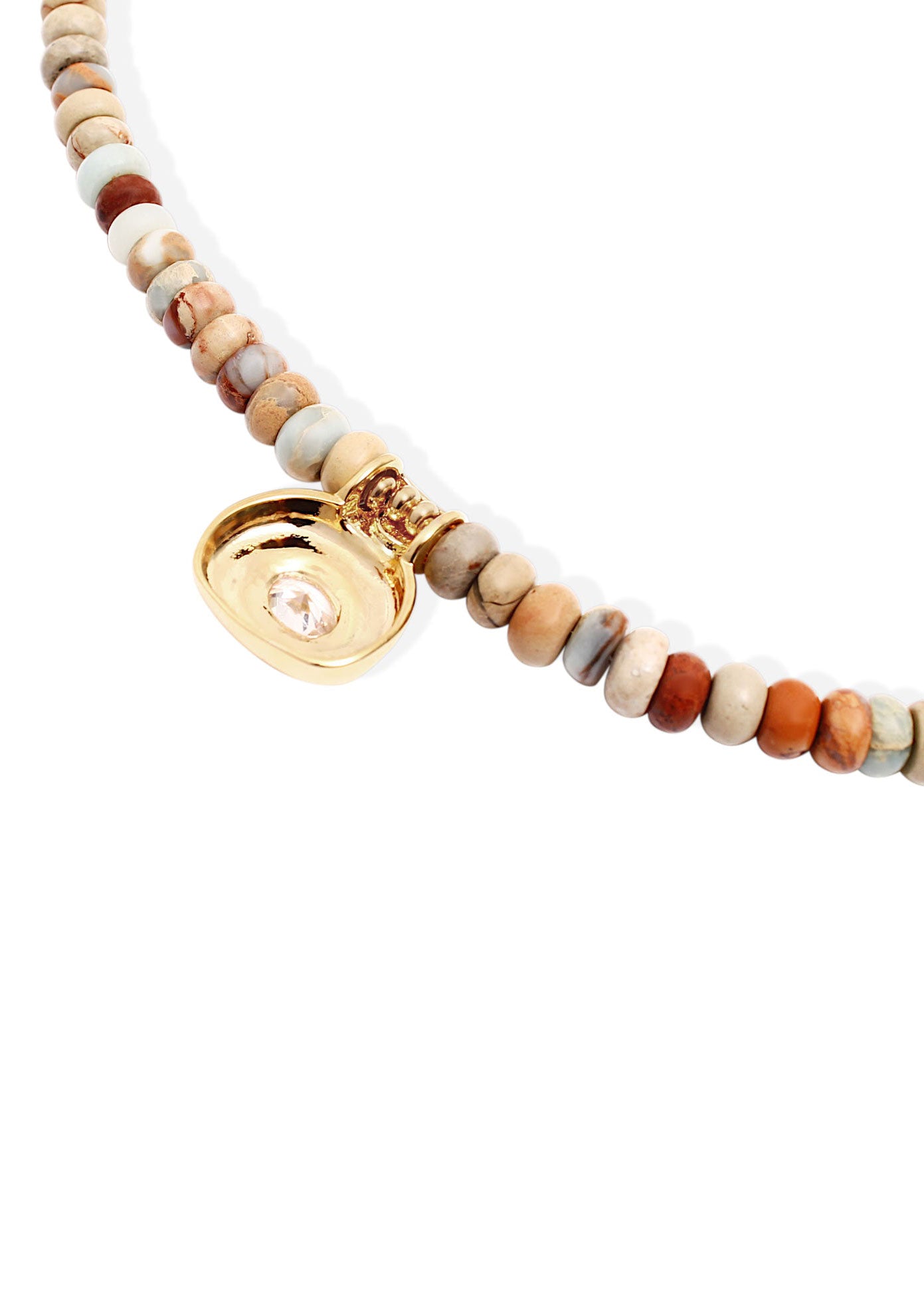 By Alona Dunaway Necklace - Aquaterra Jasper and Gold