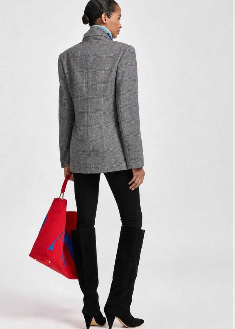 Essentiel Antwerp Kendra Blazer - Steel Pulse