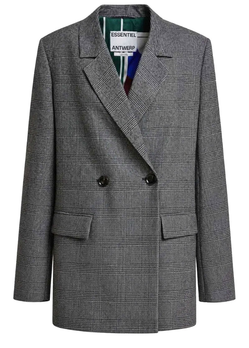 Essentiel Antwerp Kendra Blazer - Steel Pulse