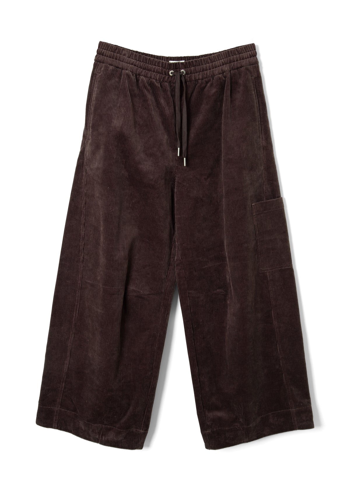 Damson Madder Felix Cord Trousers - Chocolate