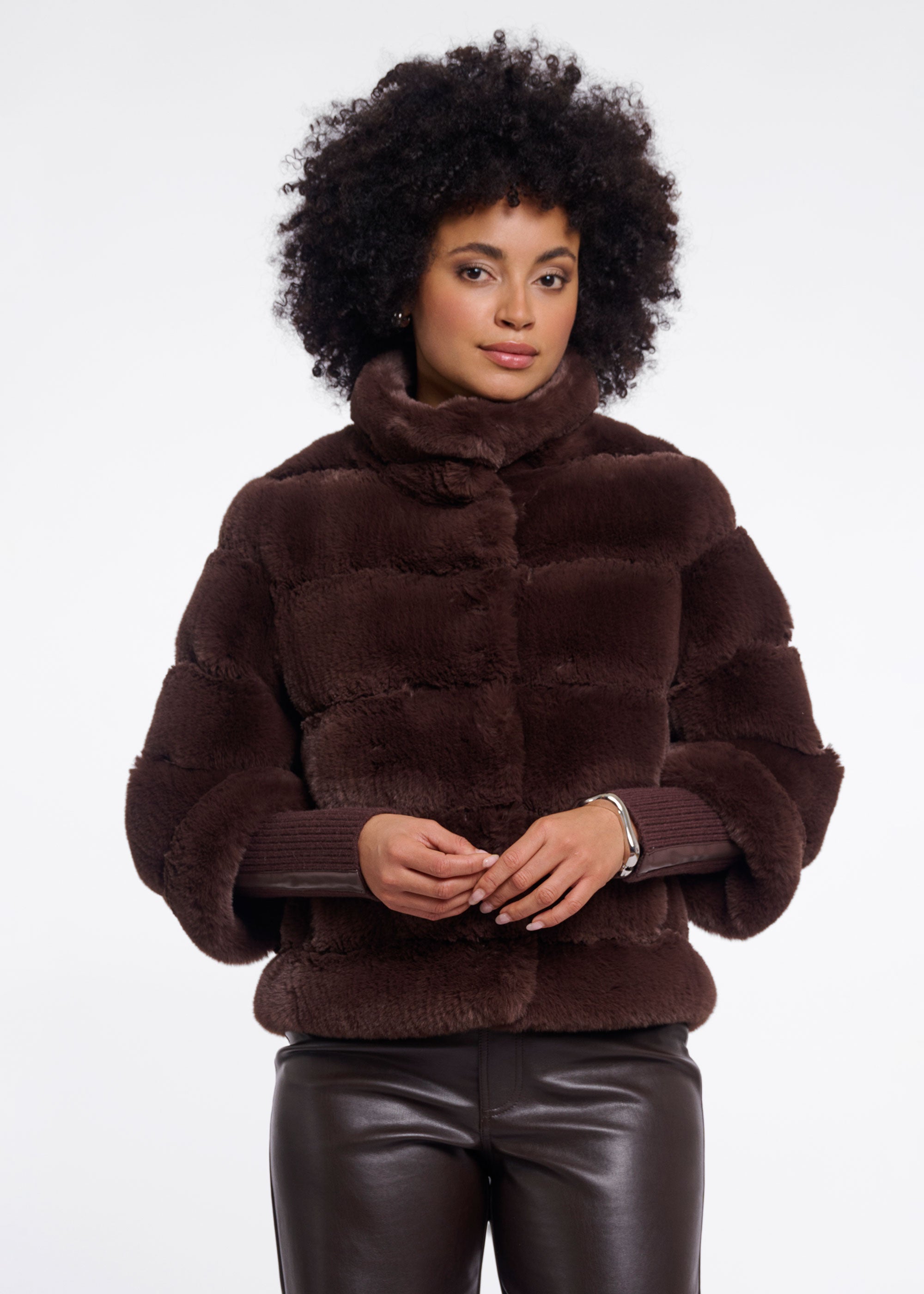 Rino & Pelle Feline Jacket - Coffee Roast