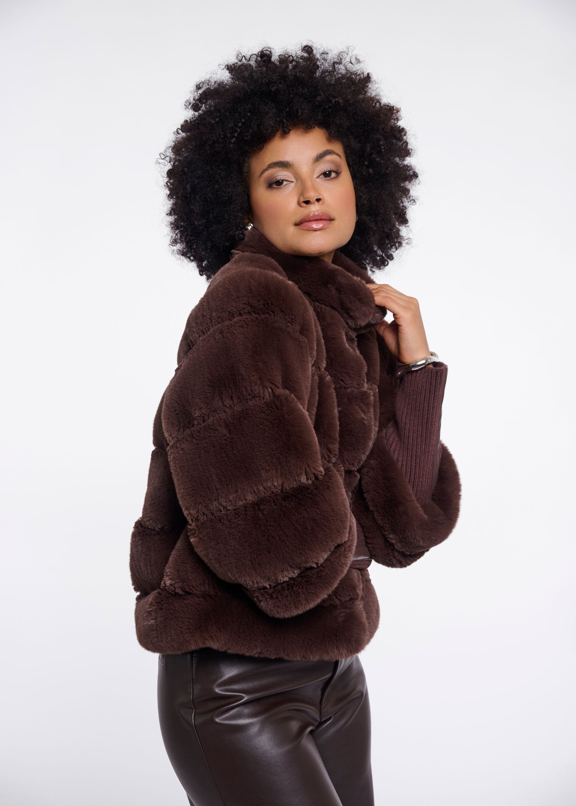Rino & Pelle Feline Jacket - Coffee Roast