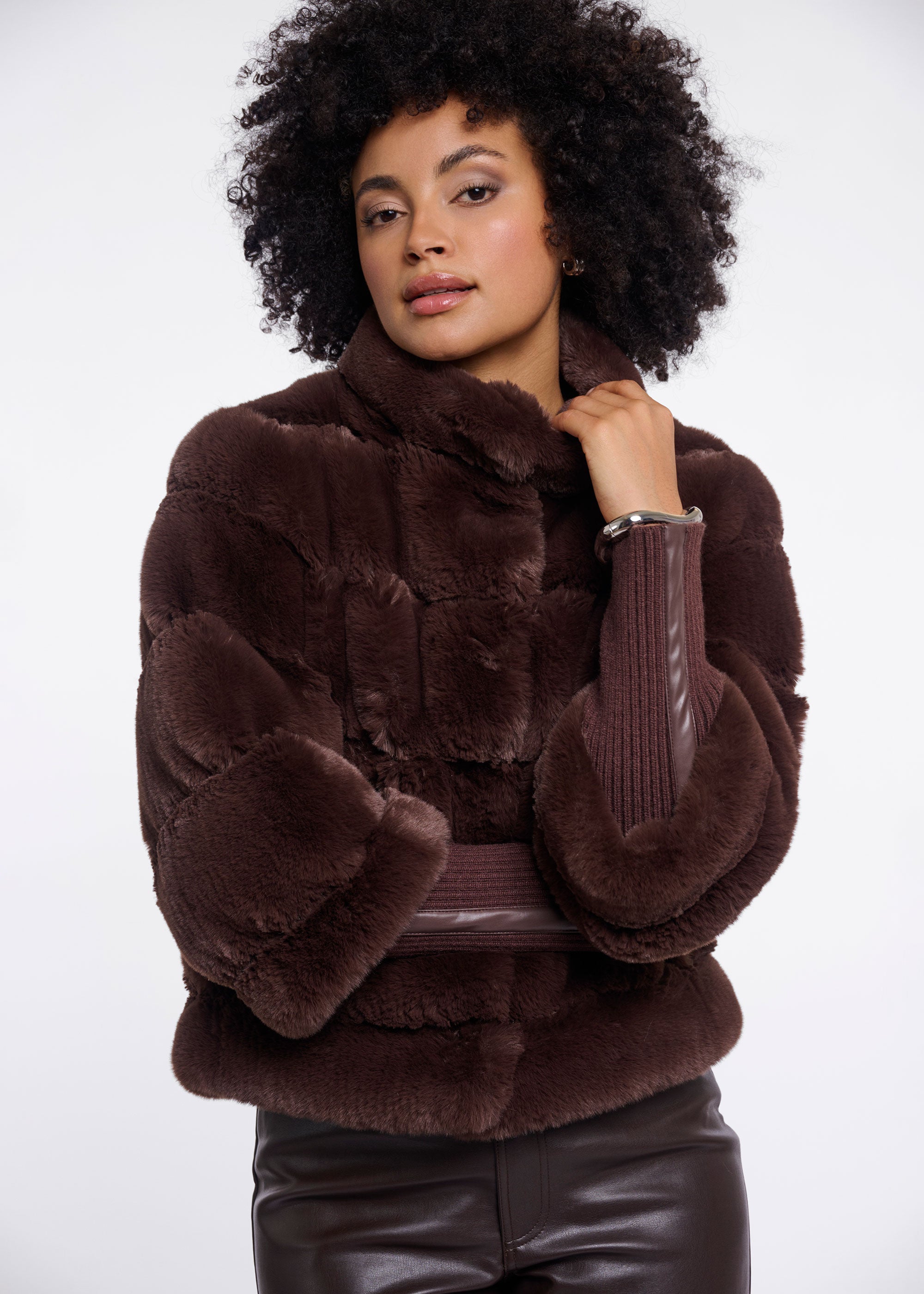 Rino & Pelle Feline Jacket - Coffee Roast