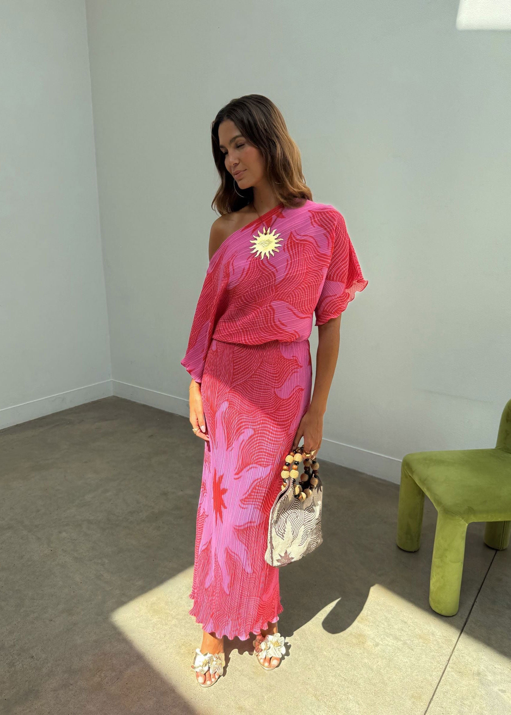 Never Fully Dressed Pink Soleil Tilly Dress