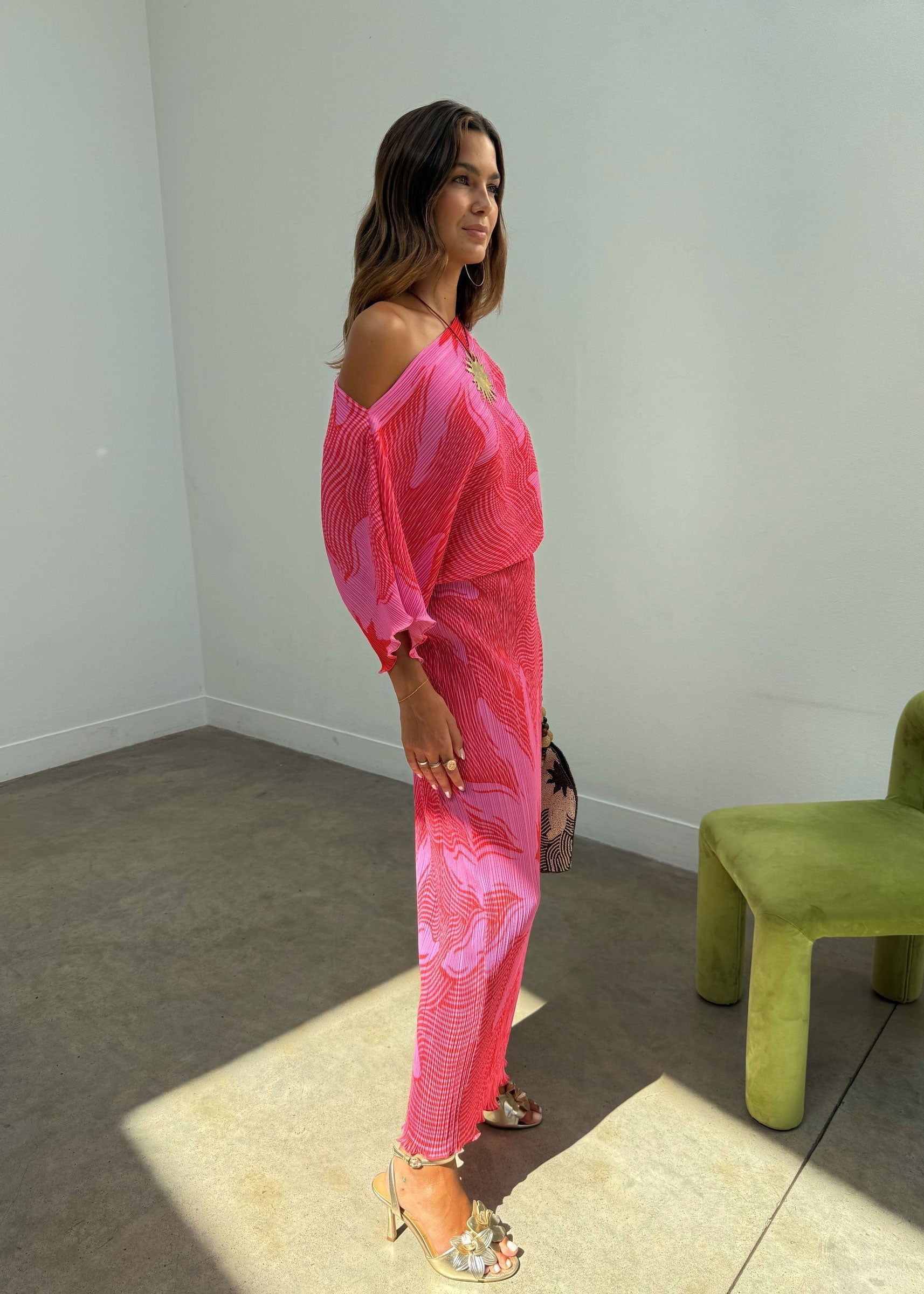 Never Fully Dressed Pink Soleil Tilly Dress