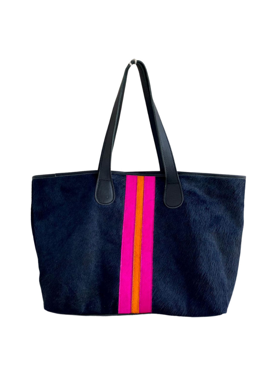 Forever Wild Galloway Tote Handbag - Navy