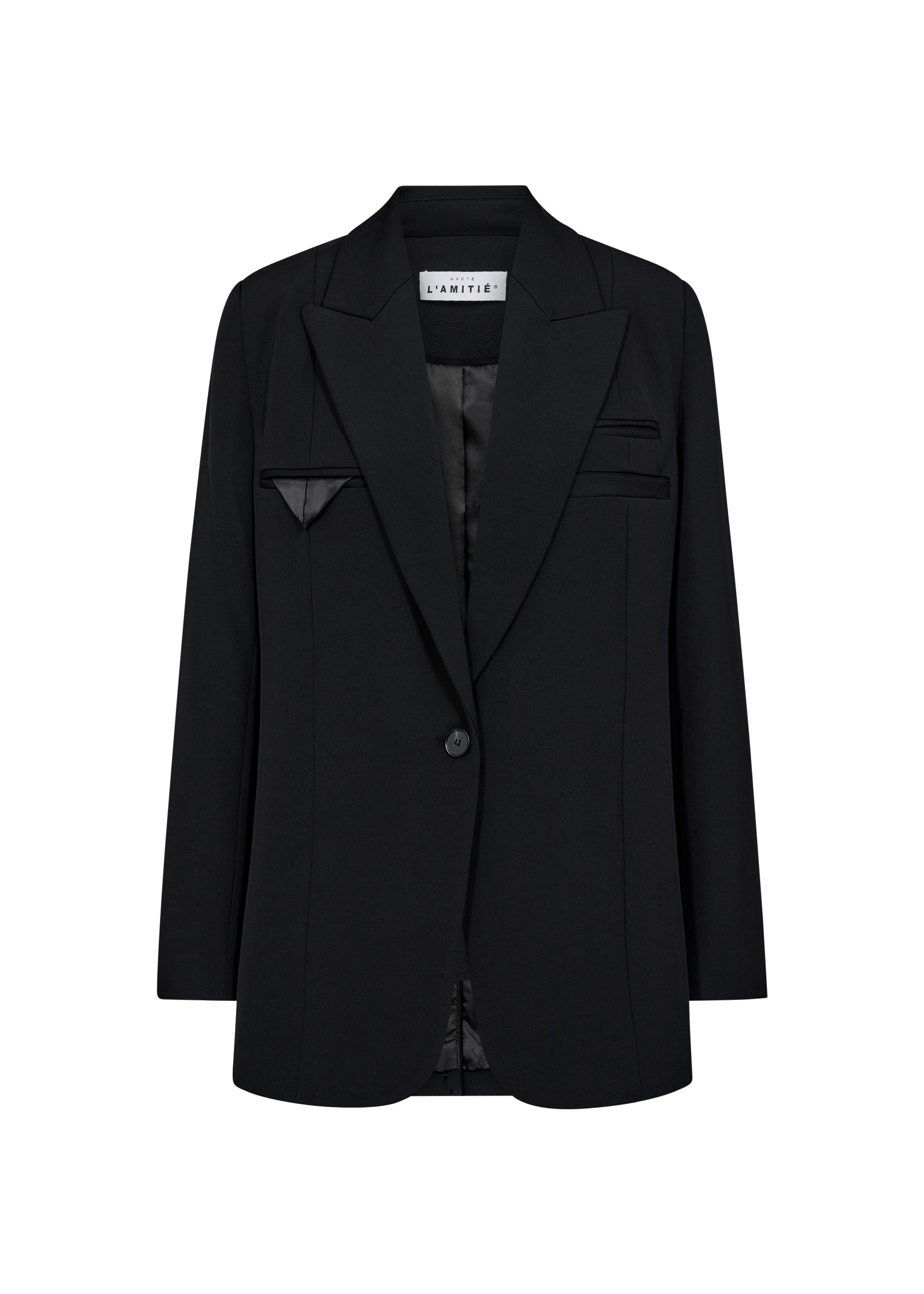 Haute L’amitié Premiere Single Blazer - Black