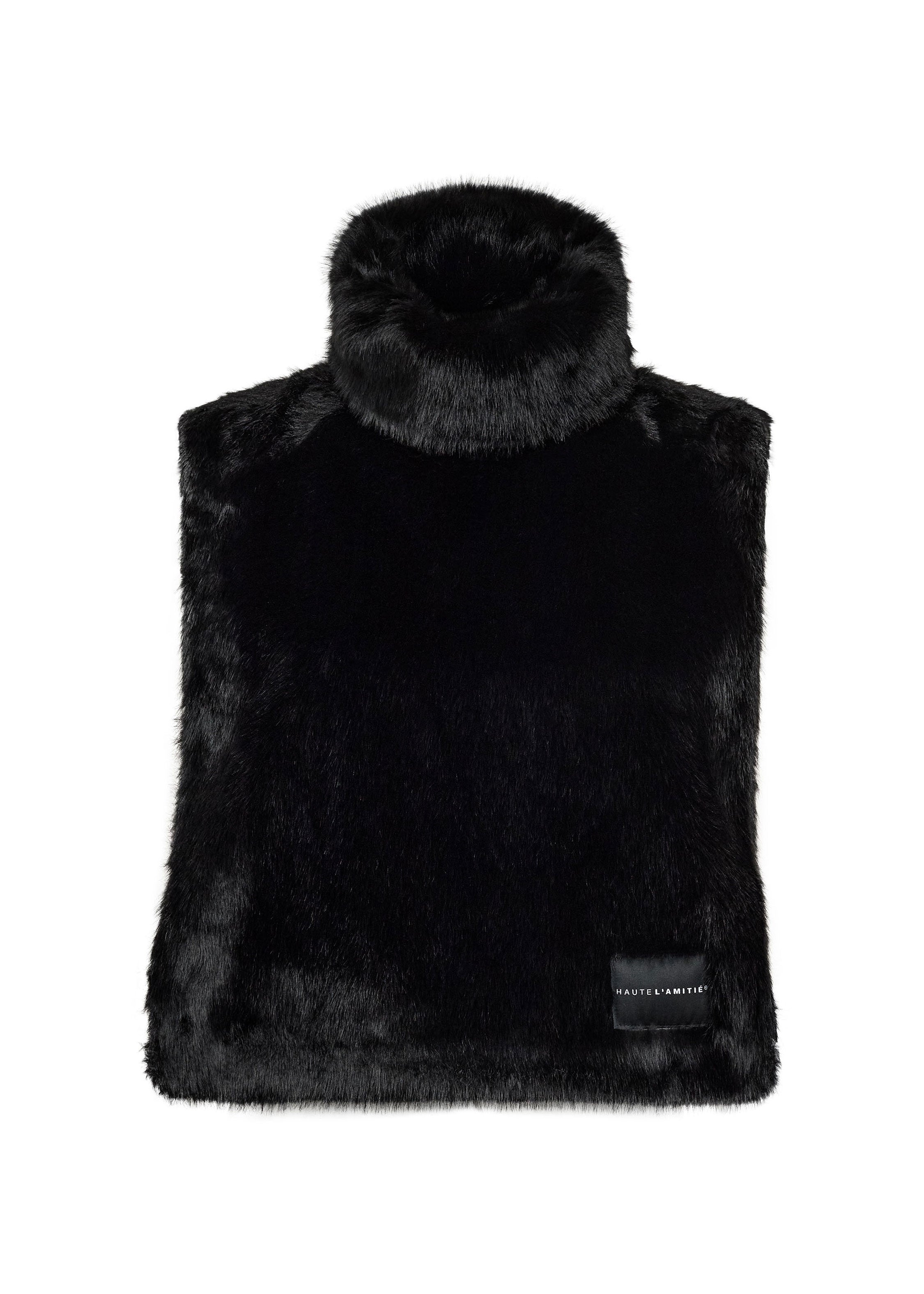 Haute L’amitié Fur Neck Warmer - Black