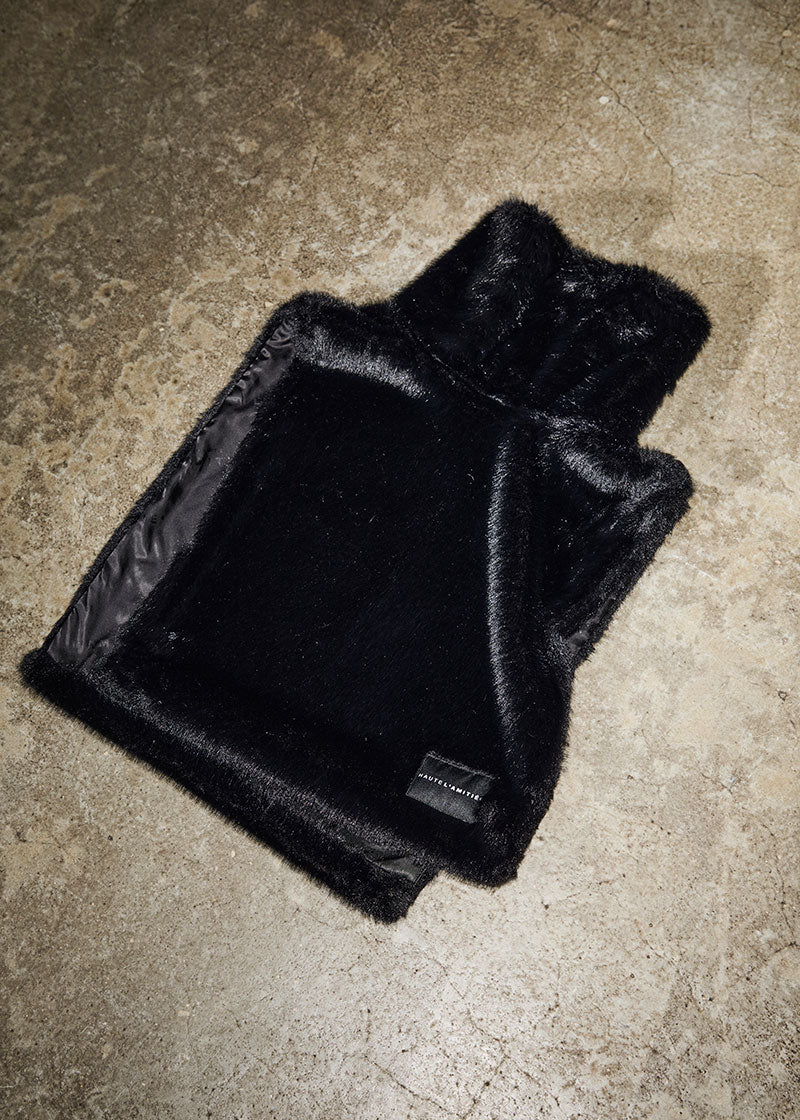 Haute L’amitié Fur Neck Warmer - Black