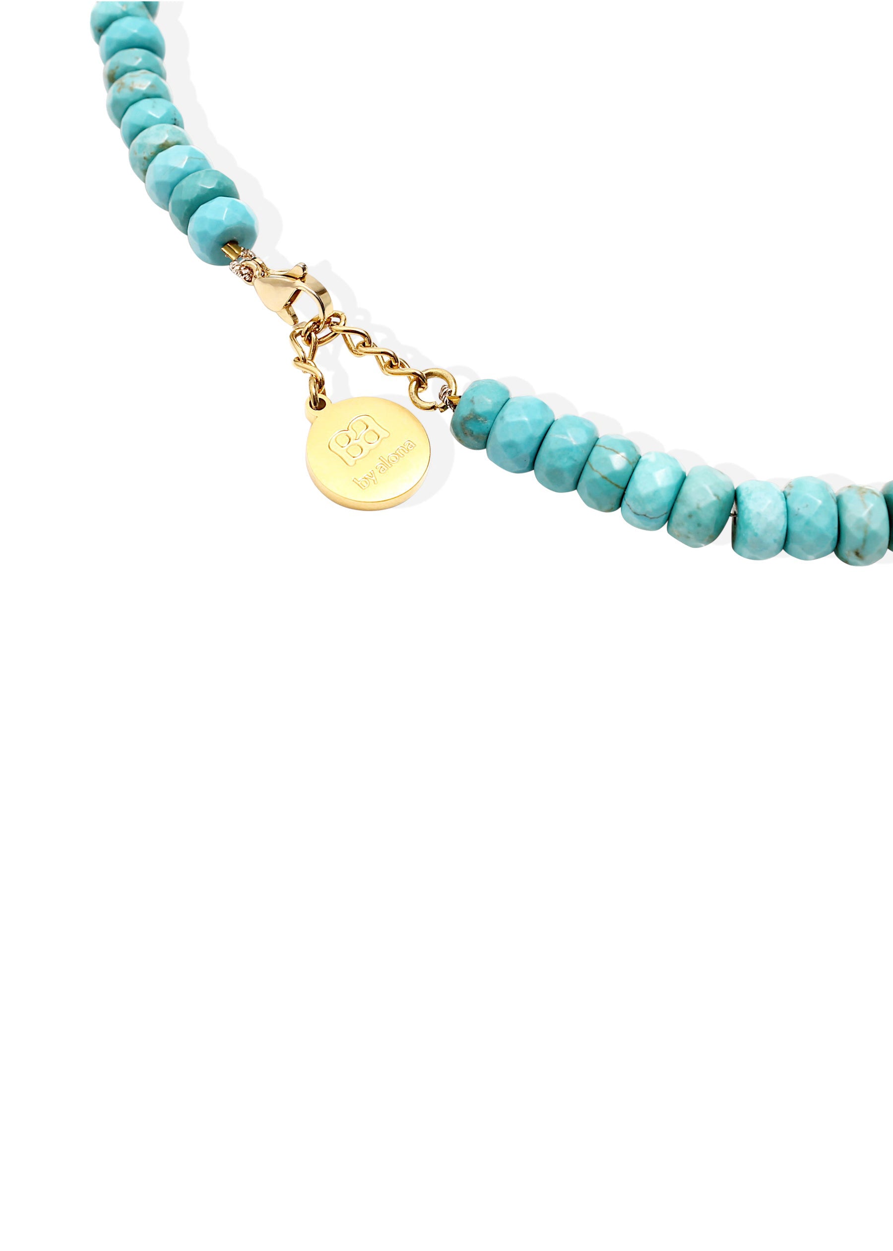 By Alona Iman Necklace - Turquoise and Pearl
