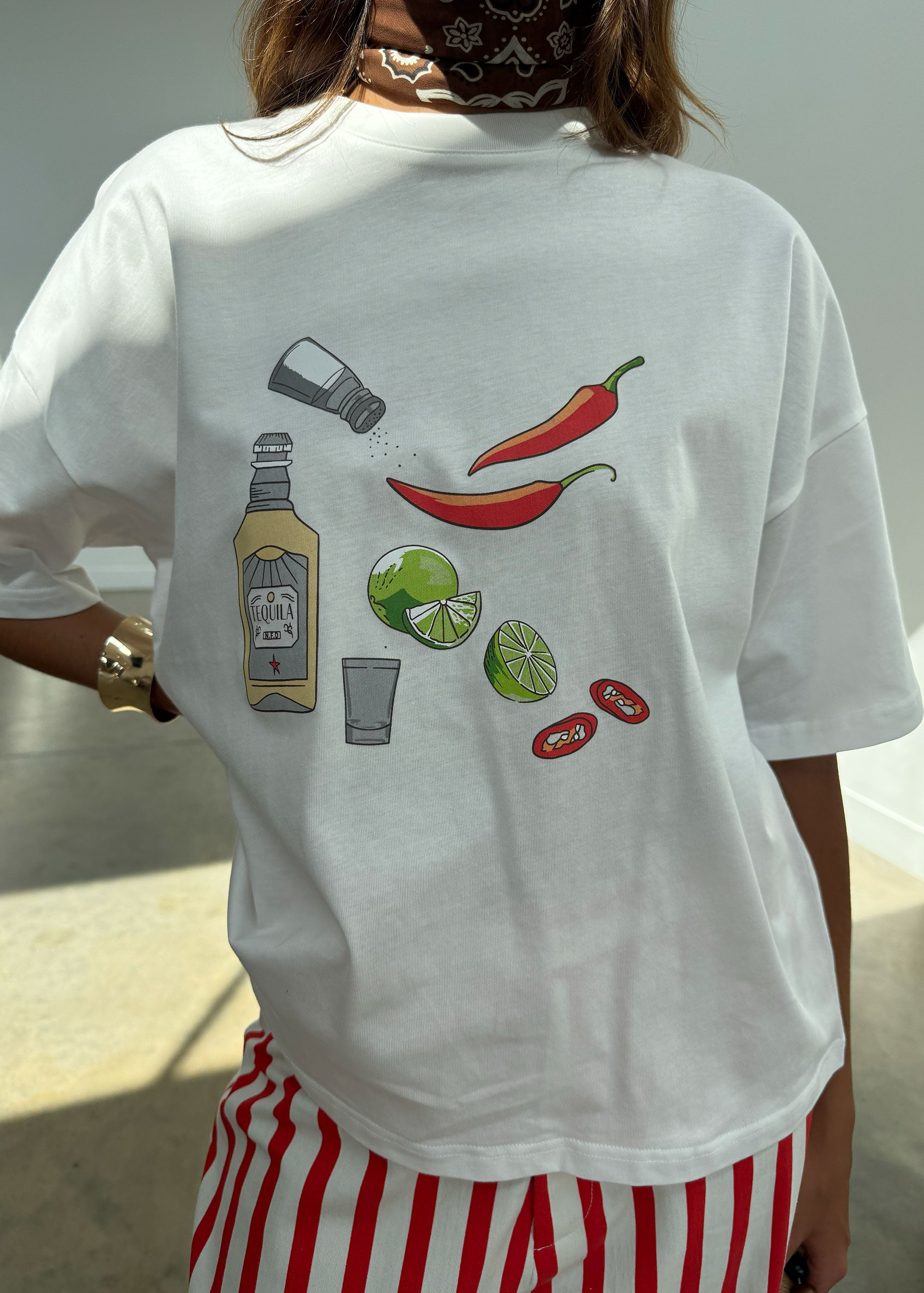Never Fully Dressed Spicy Marg Ingredients T-Shirt