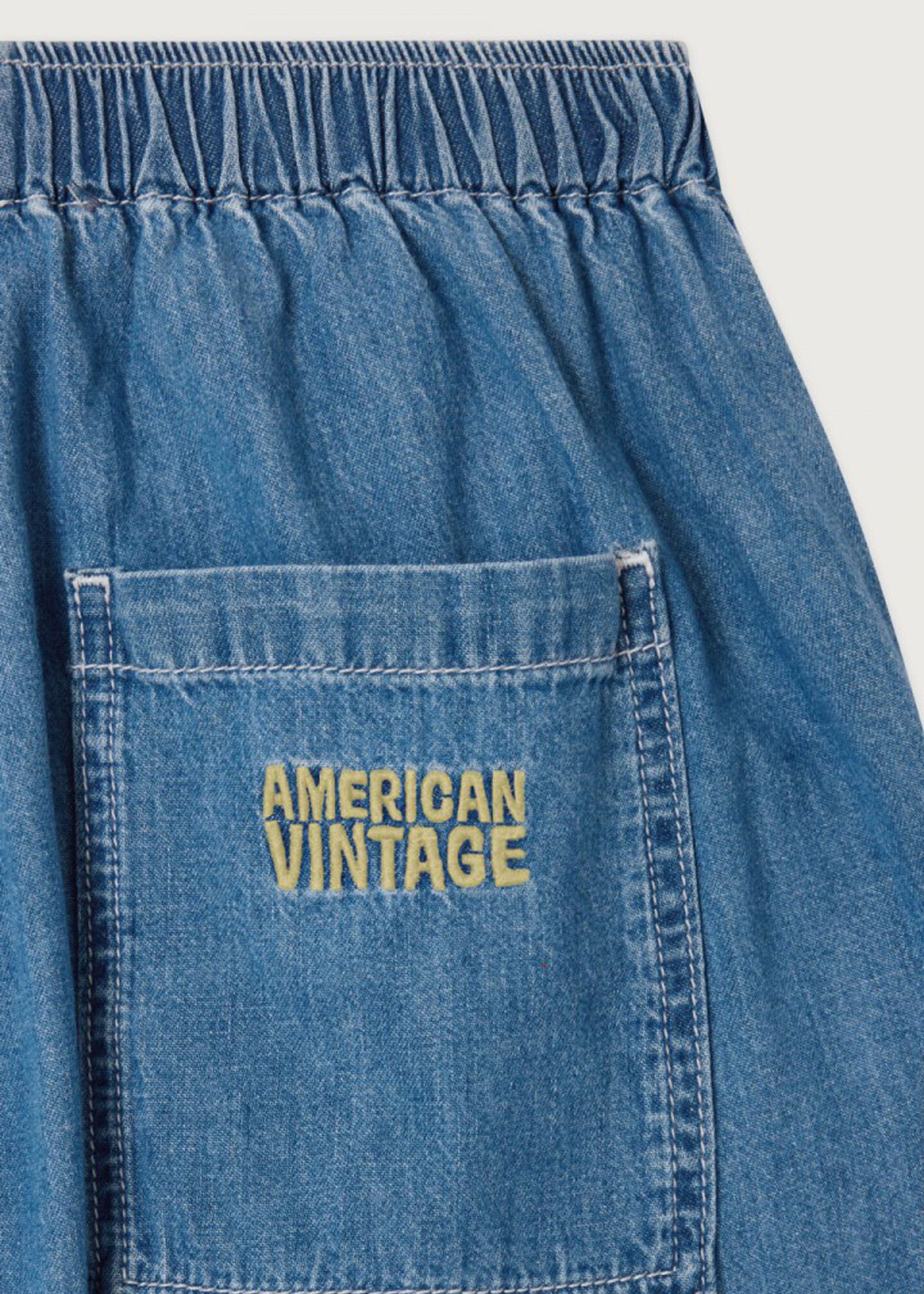 American Vintage Izeway Trousers - Medium Blue