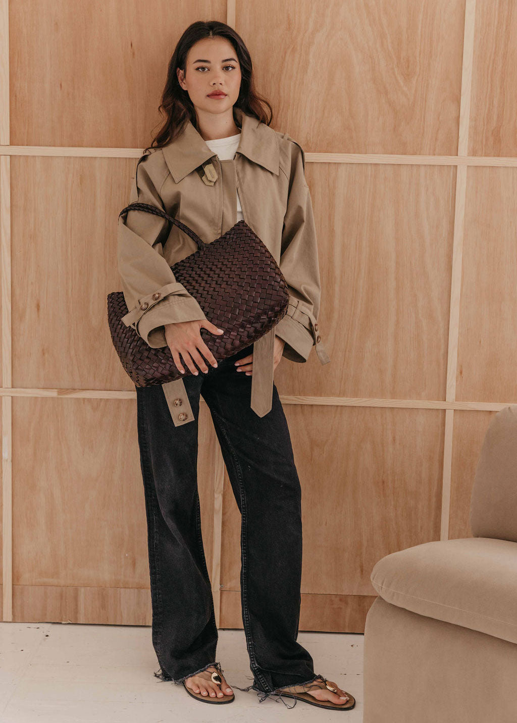 Ellyla Isla Shoulder Bag - Espresso