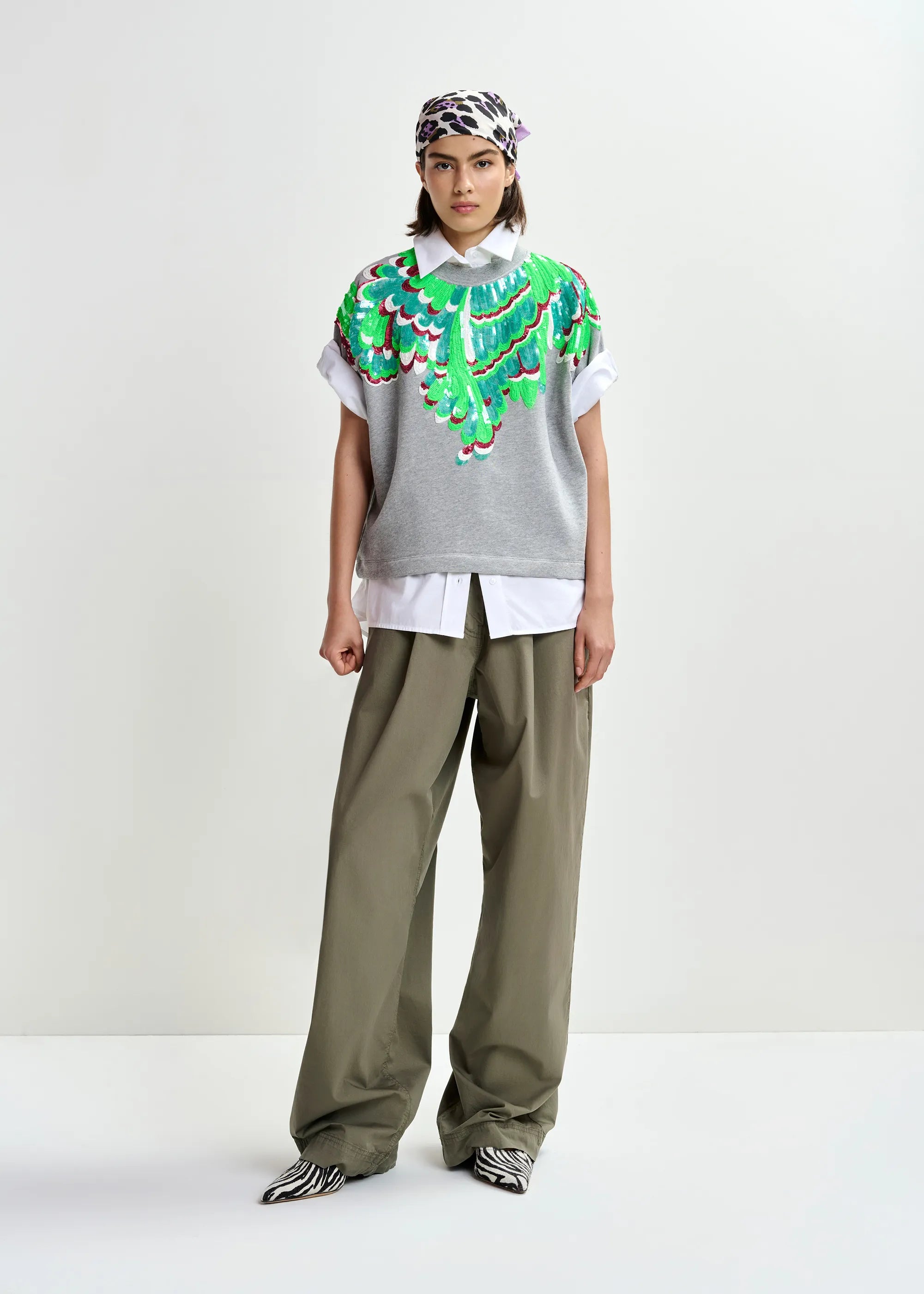 Essentiel Antwerp Jolies Sweatshirt - Grey