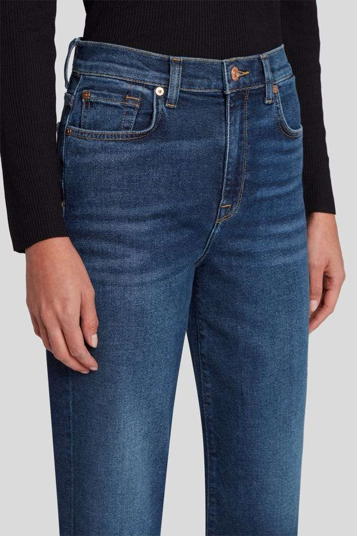 7 For All Mankind - Cropped Alexa Jeans
