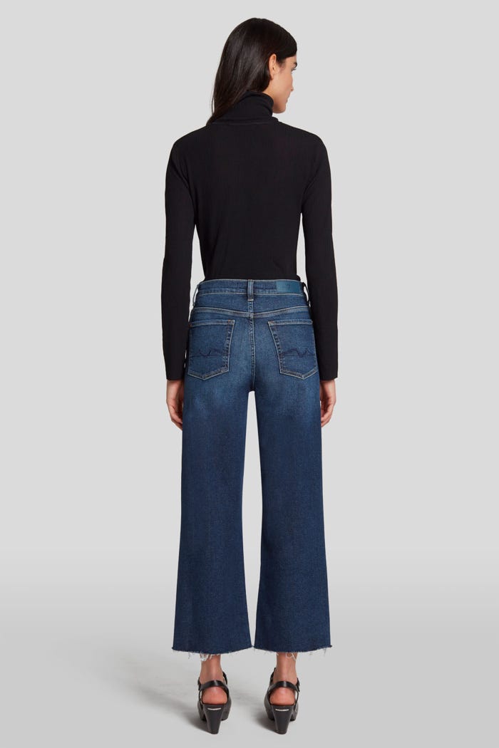 7 For All Mankind - Cropped Alexa Jeans