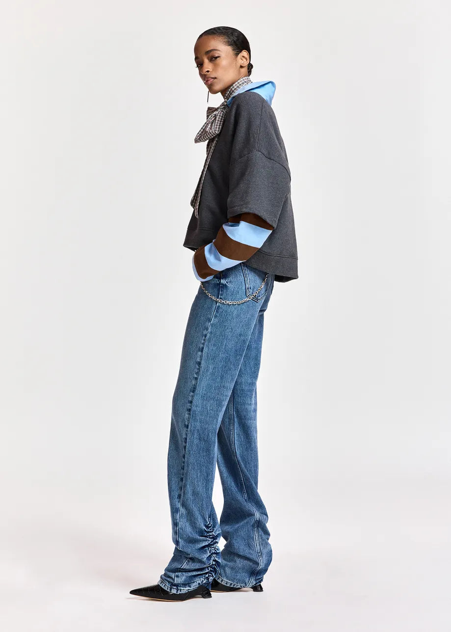 Essentiel Antwerp Kantelou Layered Sweatshirt