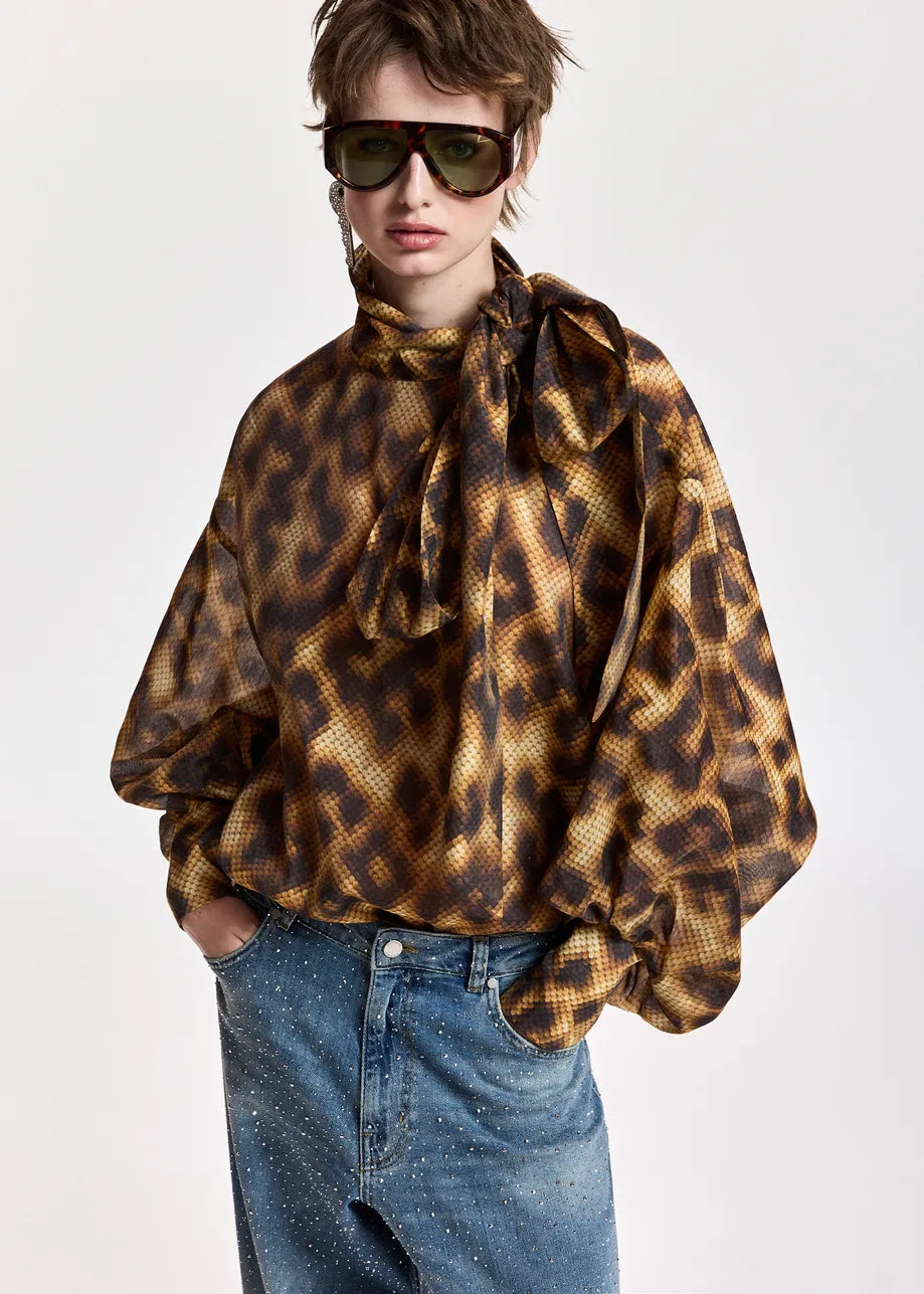 Essentiel Antwerp Karismatic Top - Brown Black