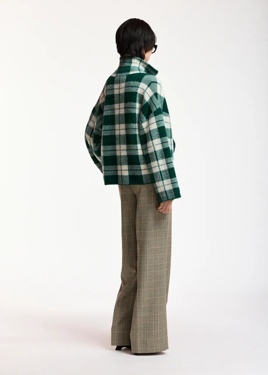 Essentiel Antwerp Karreau Cardigan - Green