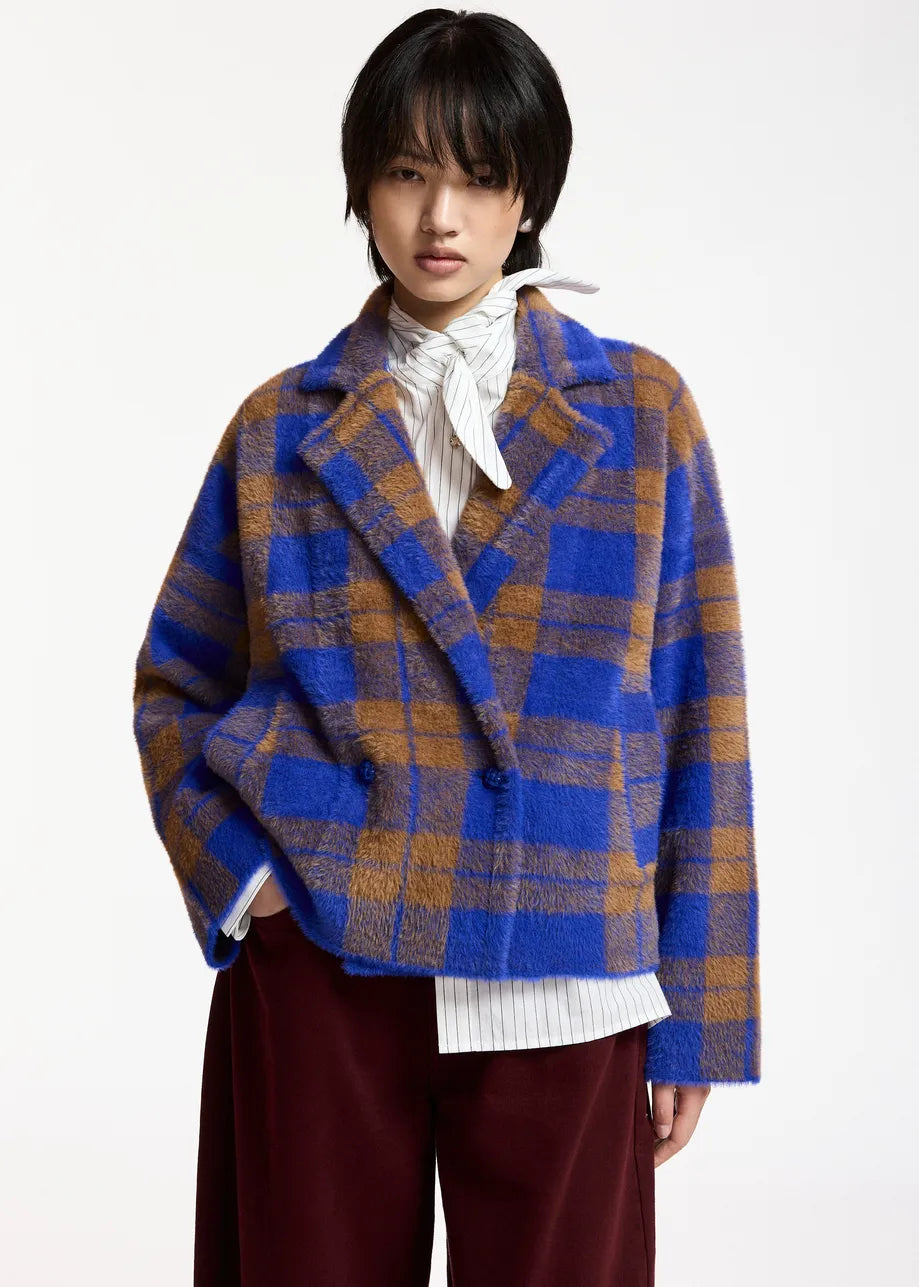 Essentiel Antwerp Karreau Cardigan - Blue