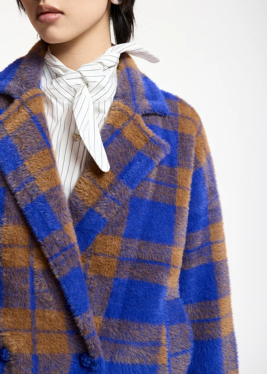 Essentiel Antwerp Karreau Cardigan - Blue