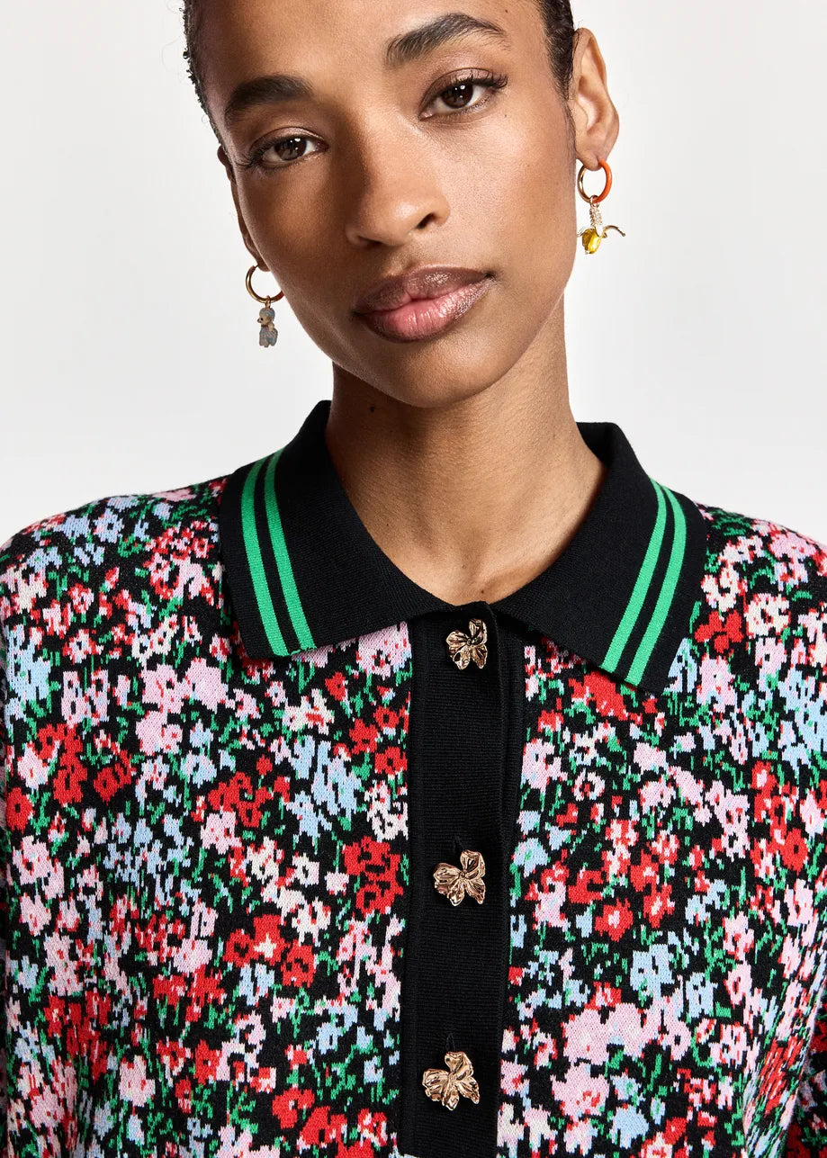 Essentiel Antwerp Kartos Floral Print Polo