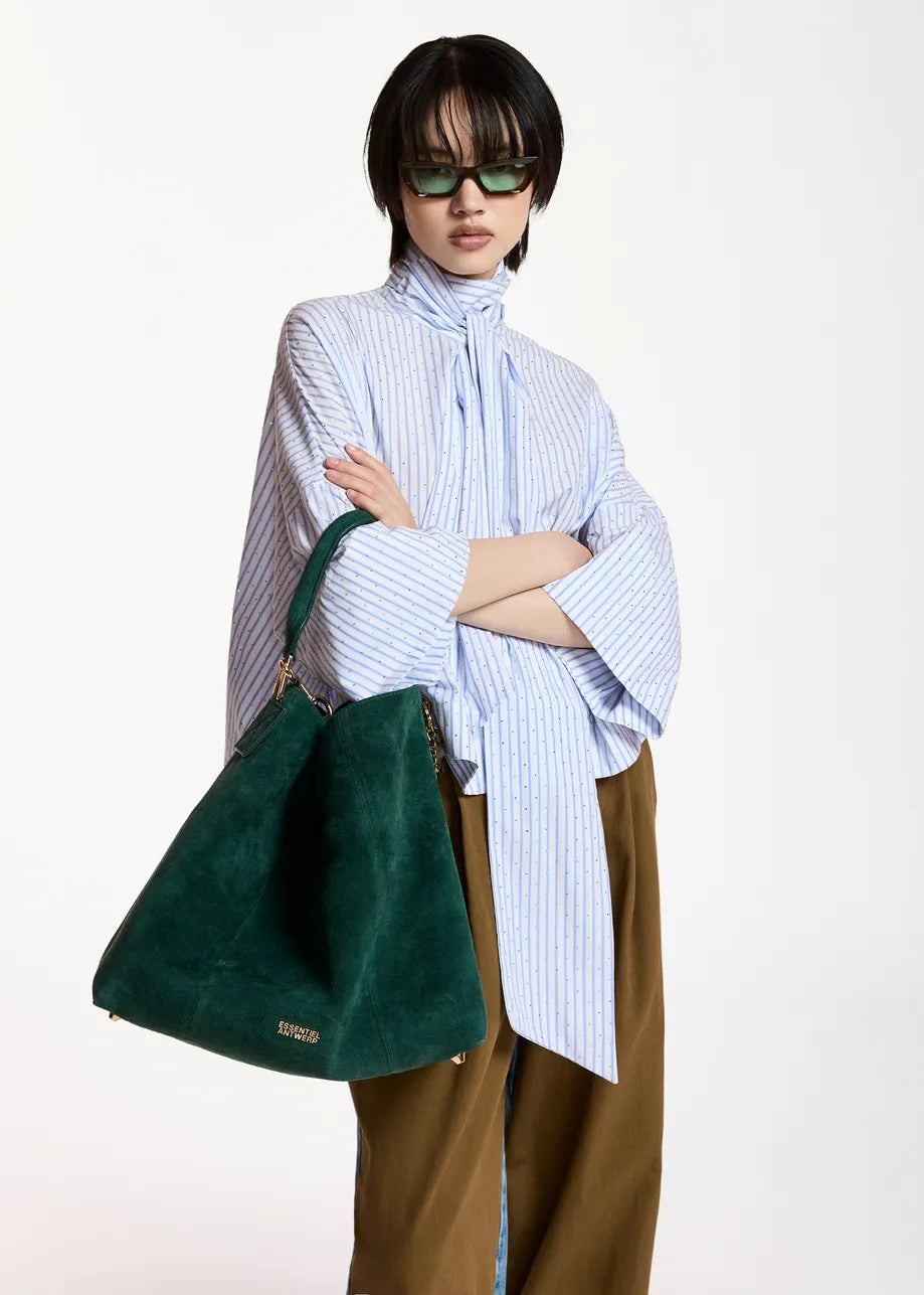 Essentiel Antwerp Kefir Pussy-Bow Top