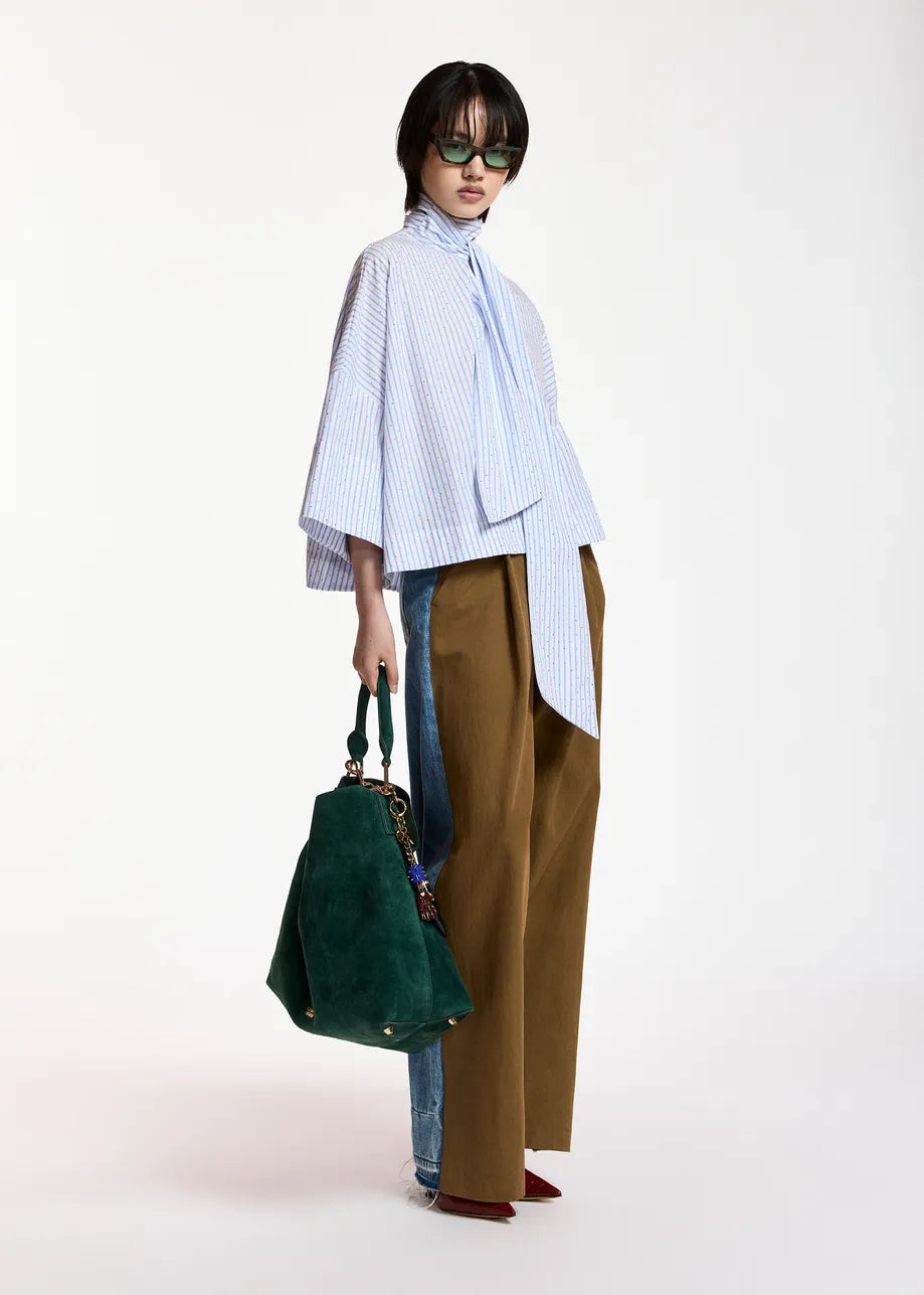 Essentiel Antwerp Kefir Pussy-Bow Top