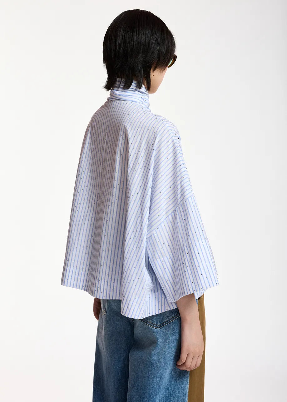 Essentiel Antwerp Kefir Pussy-Bow Top