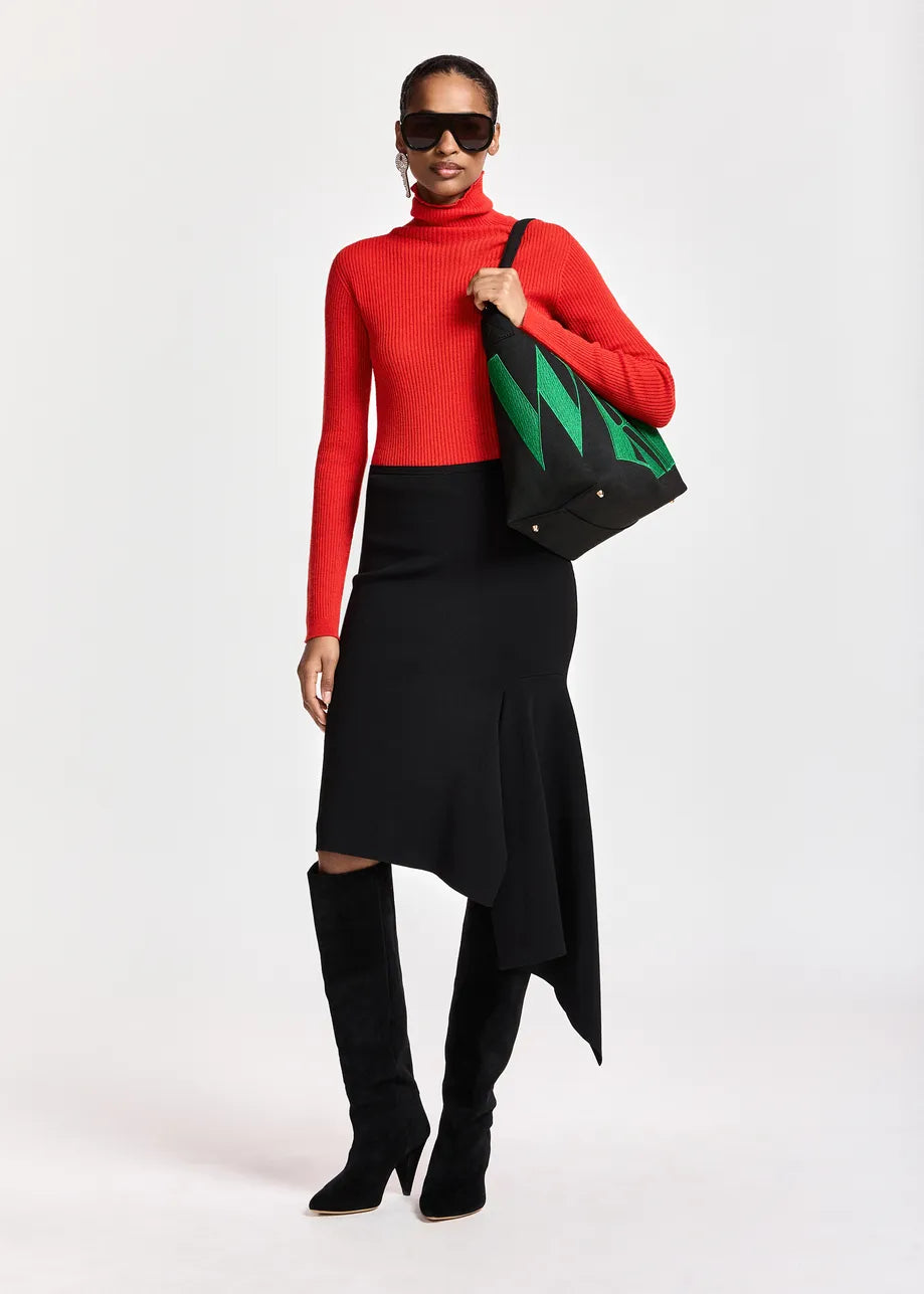 Essentiel Antwerp Kelmuse Turtleneck Sweater - Red