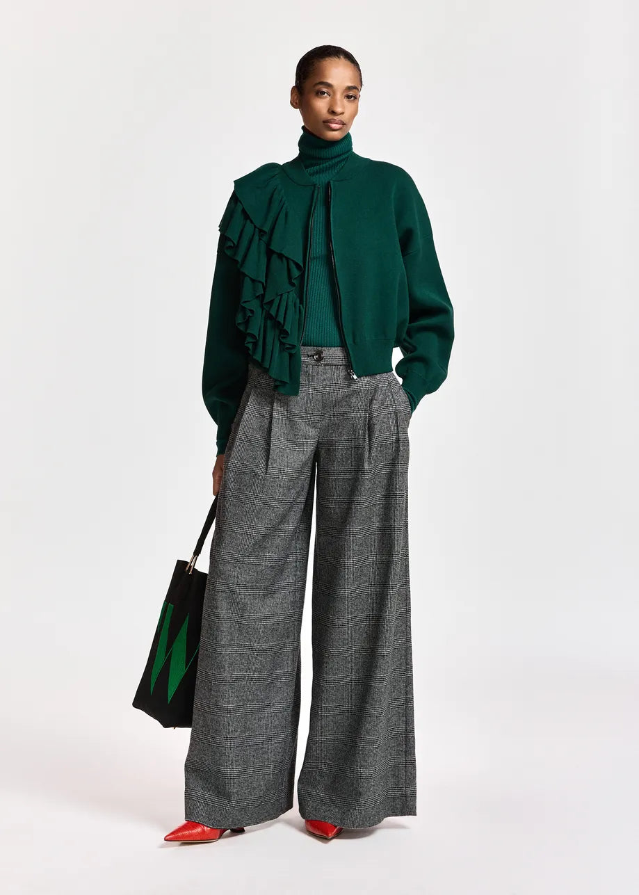 Essentiel Antwerp Kelmuse Turtleneck Sweater - Dark Green