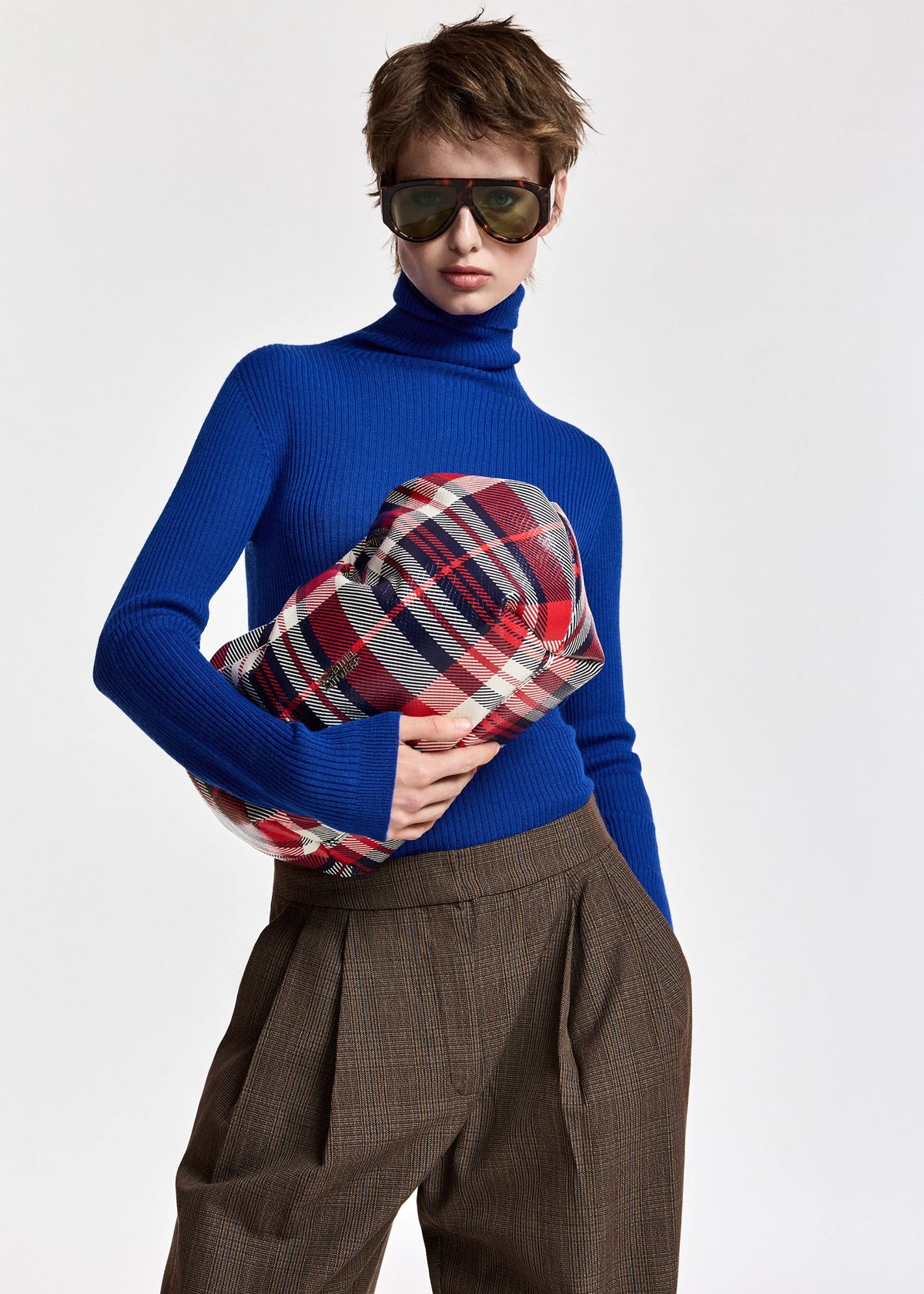 Essentiel Antwerp Kelmuse2 Turtleneck Sweater - Cobalt Blue